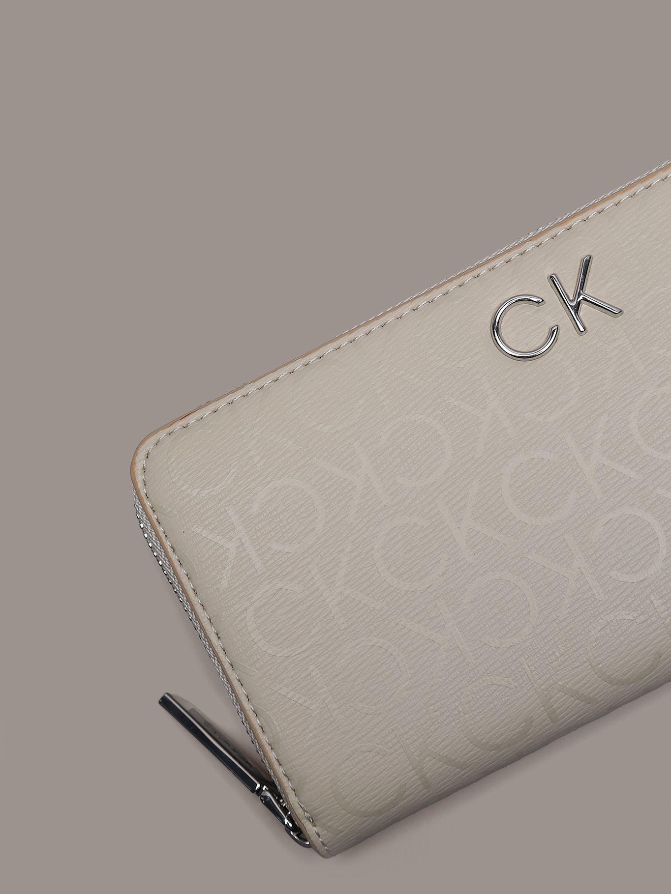 Billetera Ck Daily Mono Beige Calvin Klein-2