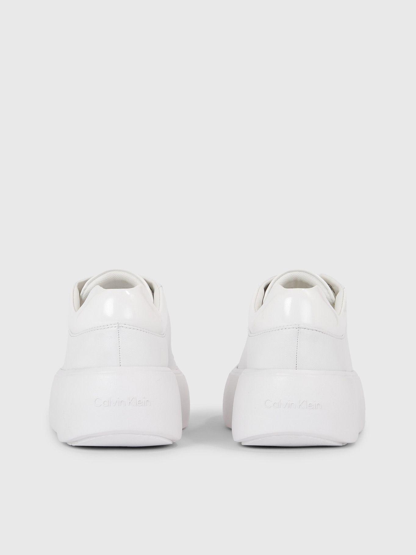 Zapatilla Bobble Cupsole Lace Up Blanco Calvin Klein-1