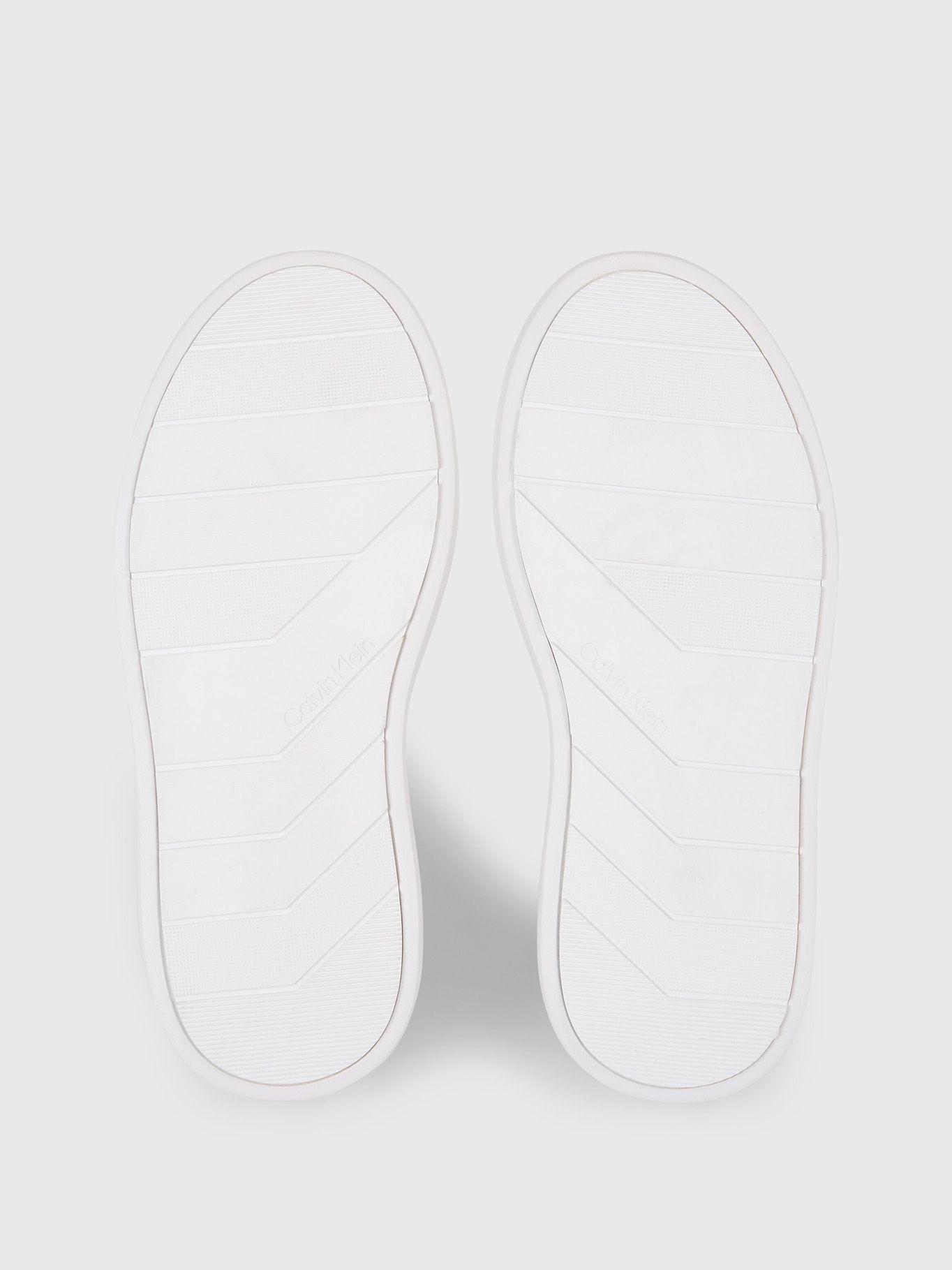 Zapatilla Bobble Cupsole Lace Up Blanco Calvin Klein-3