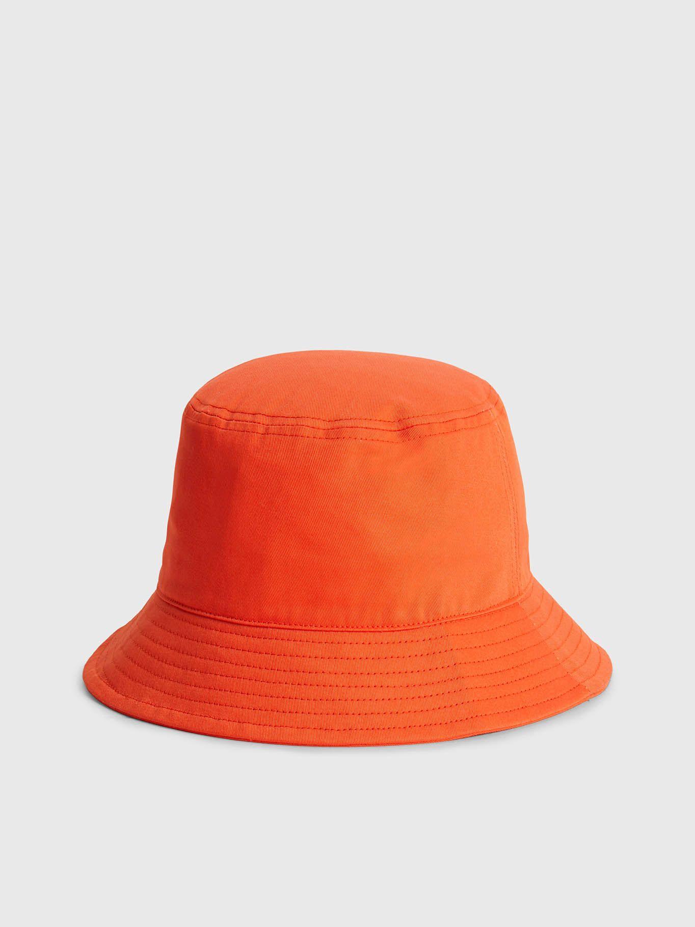 Gorro de pescador de algodón orgánico Naranja Calvin Klein-1