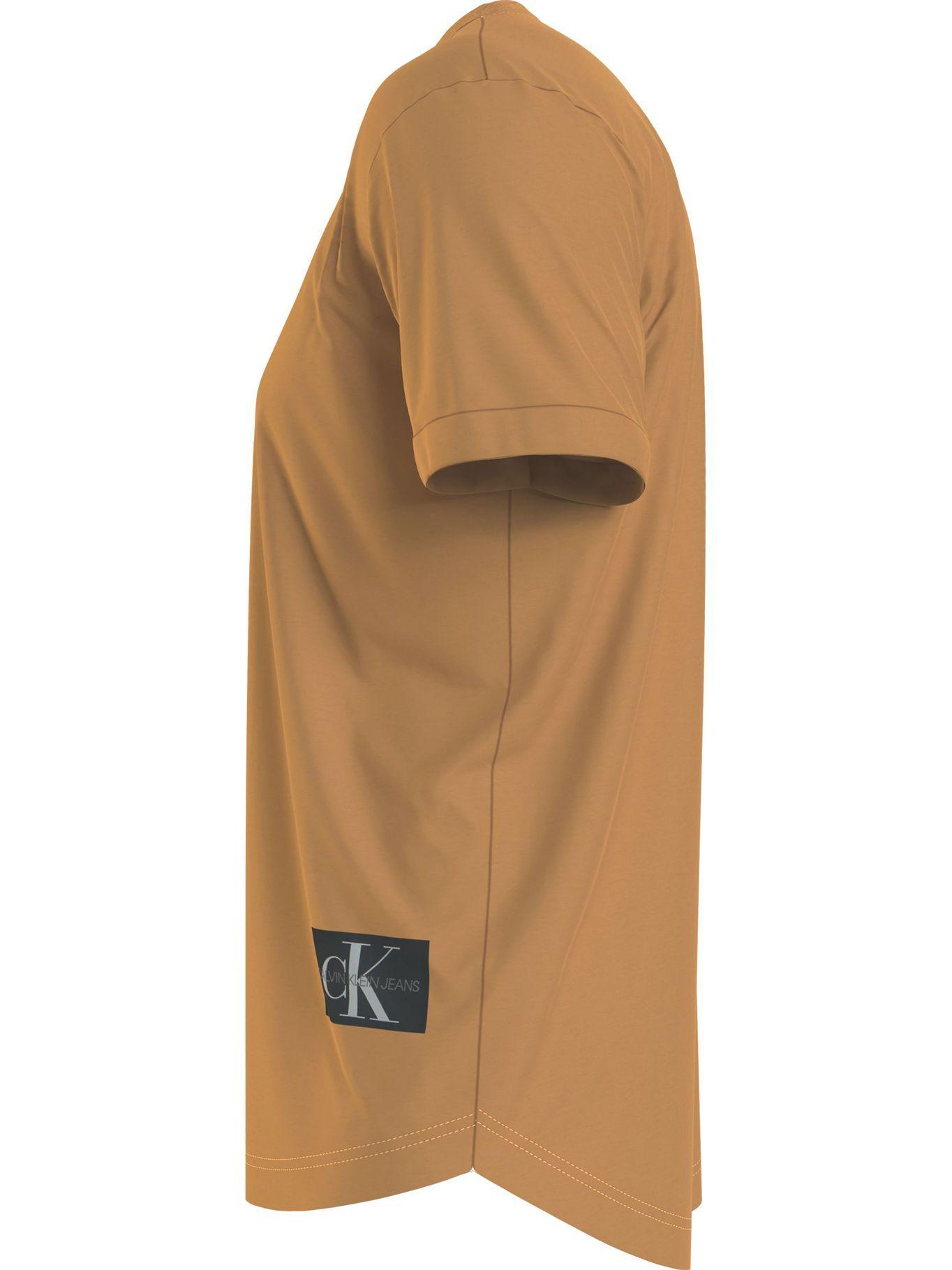 Polera Badge Turn Cafe Calvin Klein-3