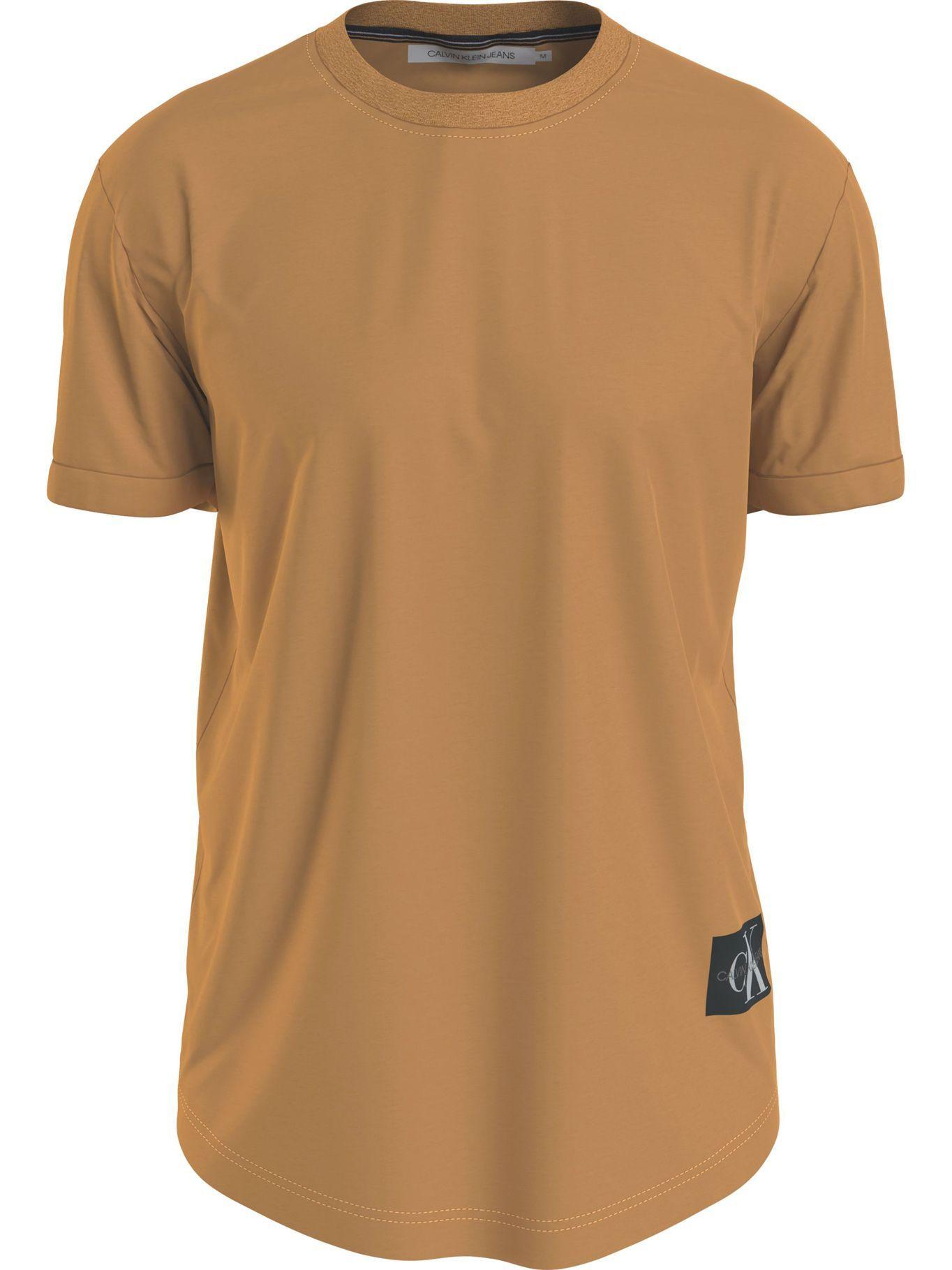 Polera Badge Turn Cafe Calvin Klein-0