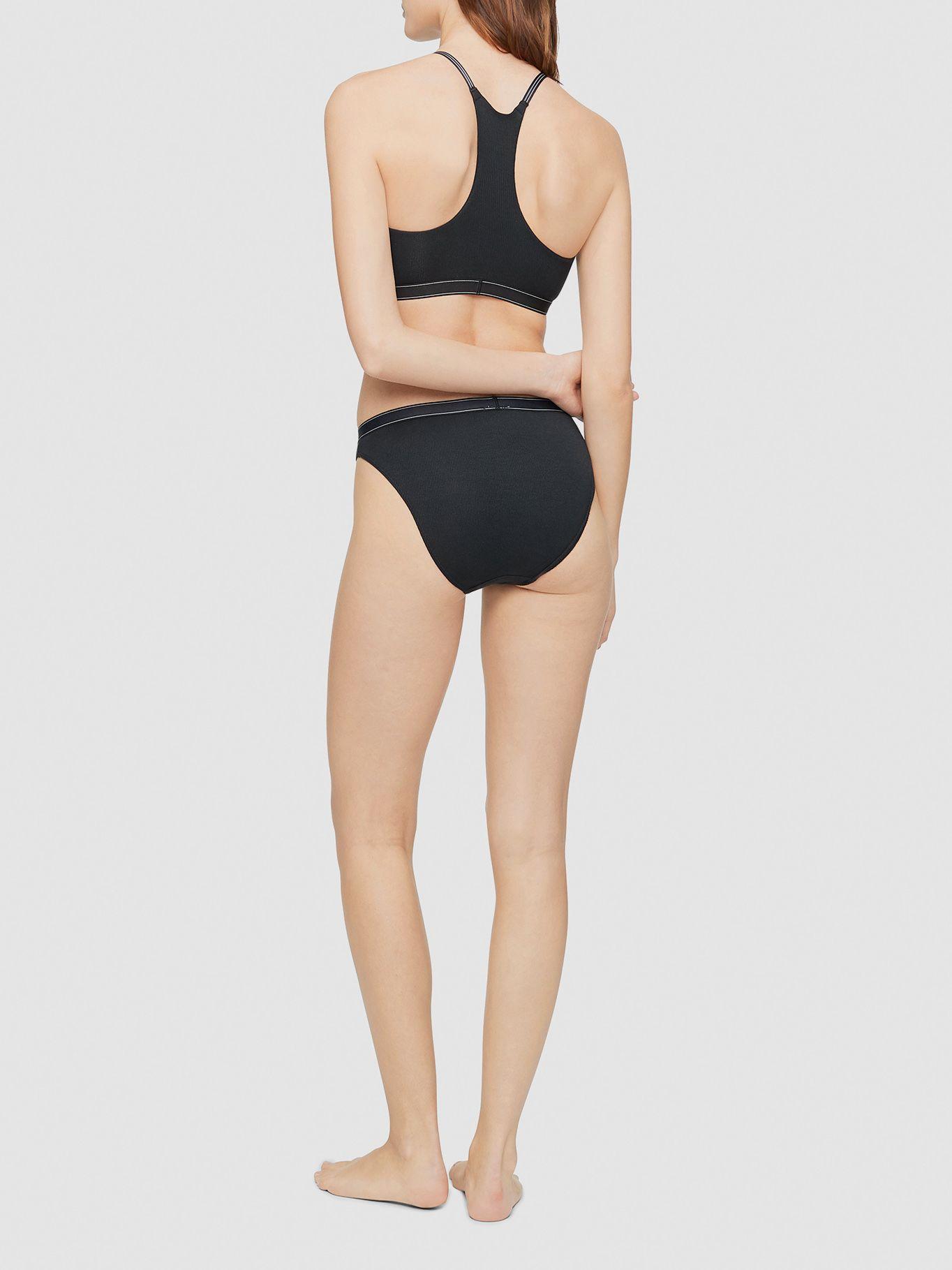 Bralette sin Forro y Natural Negro Calvin Klein-2