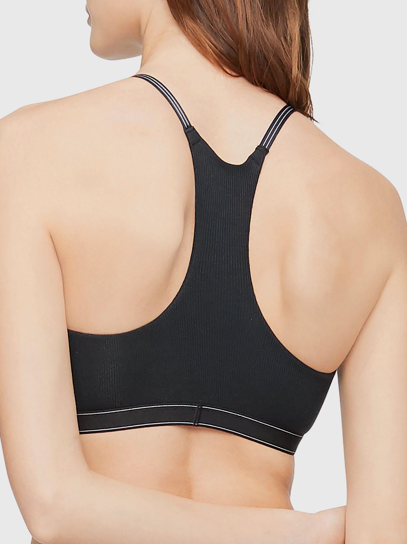 Bralette sin Forro y Natural Negro Calvin Klein-3