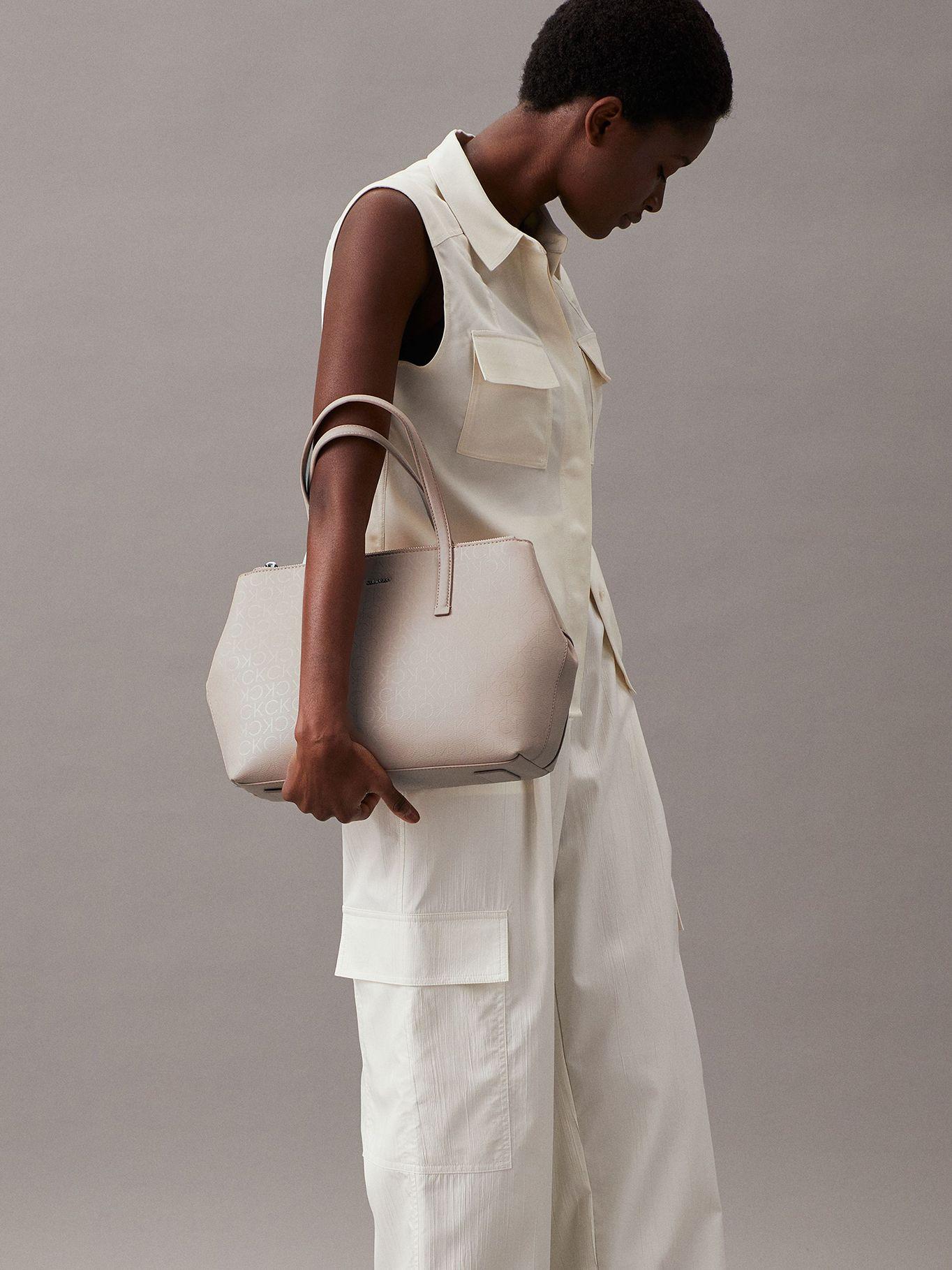 Cartera Tote Ck Must Mono Rosado Calvin Klein-4
