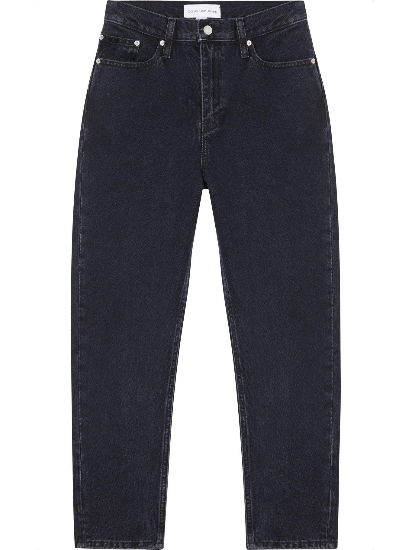 Jeans mom Negro Calvin Klein-3