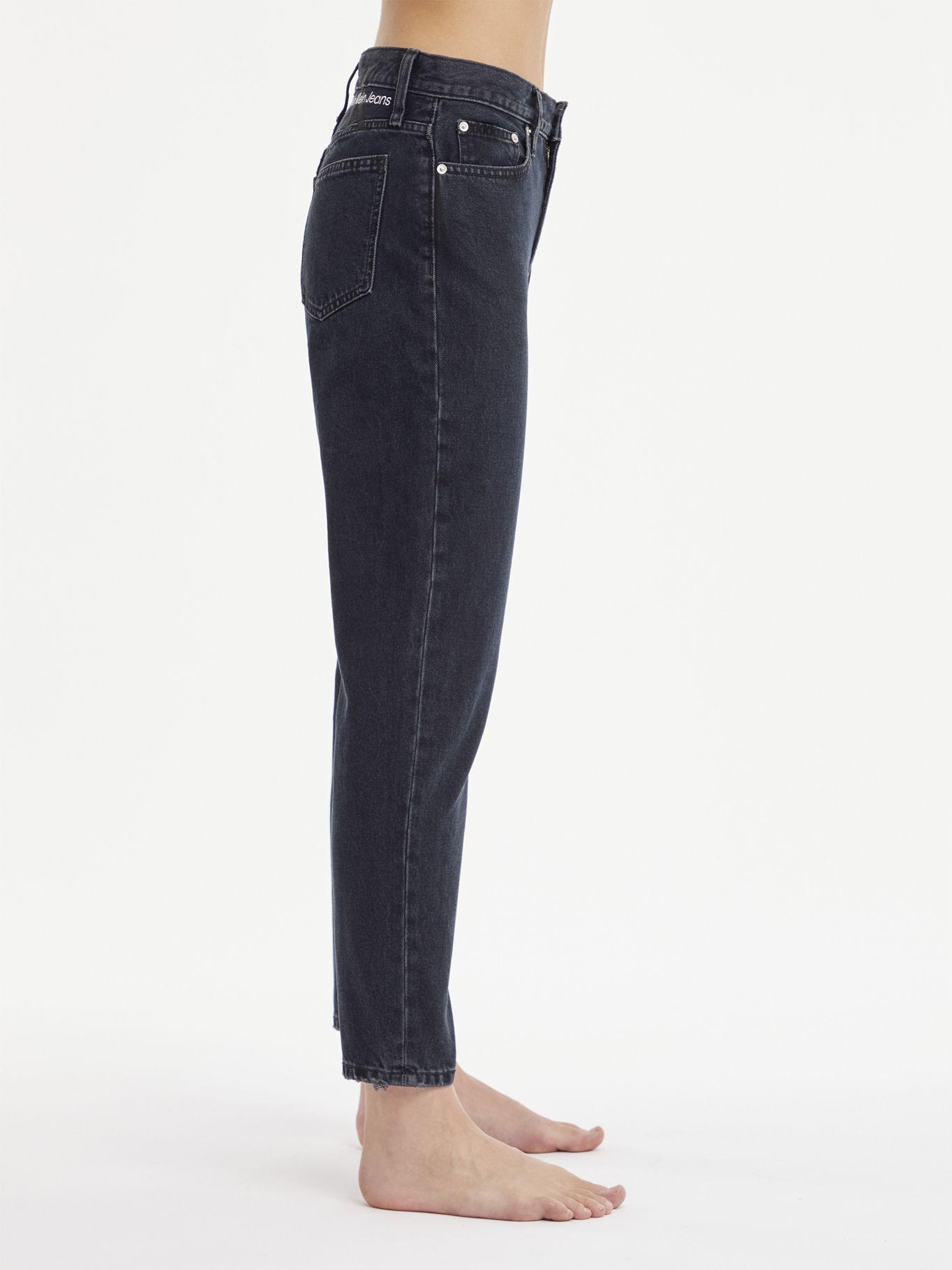 Jeans mom Negro Calvin Klein-2