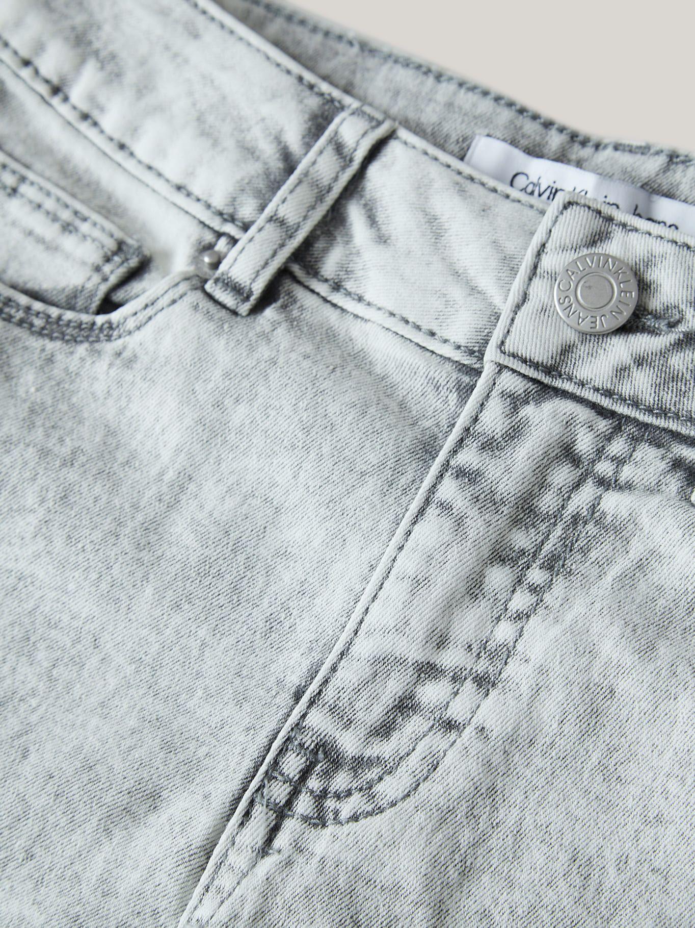 Short Denim Niña Cuffed Gris Calvin Klein-2