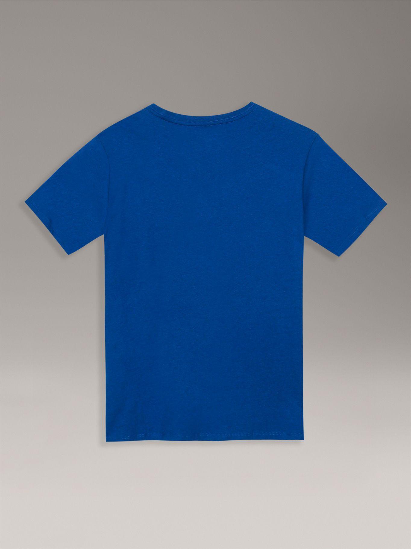 Polera Niño Vertically Azul Calvin Klein-1