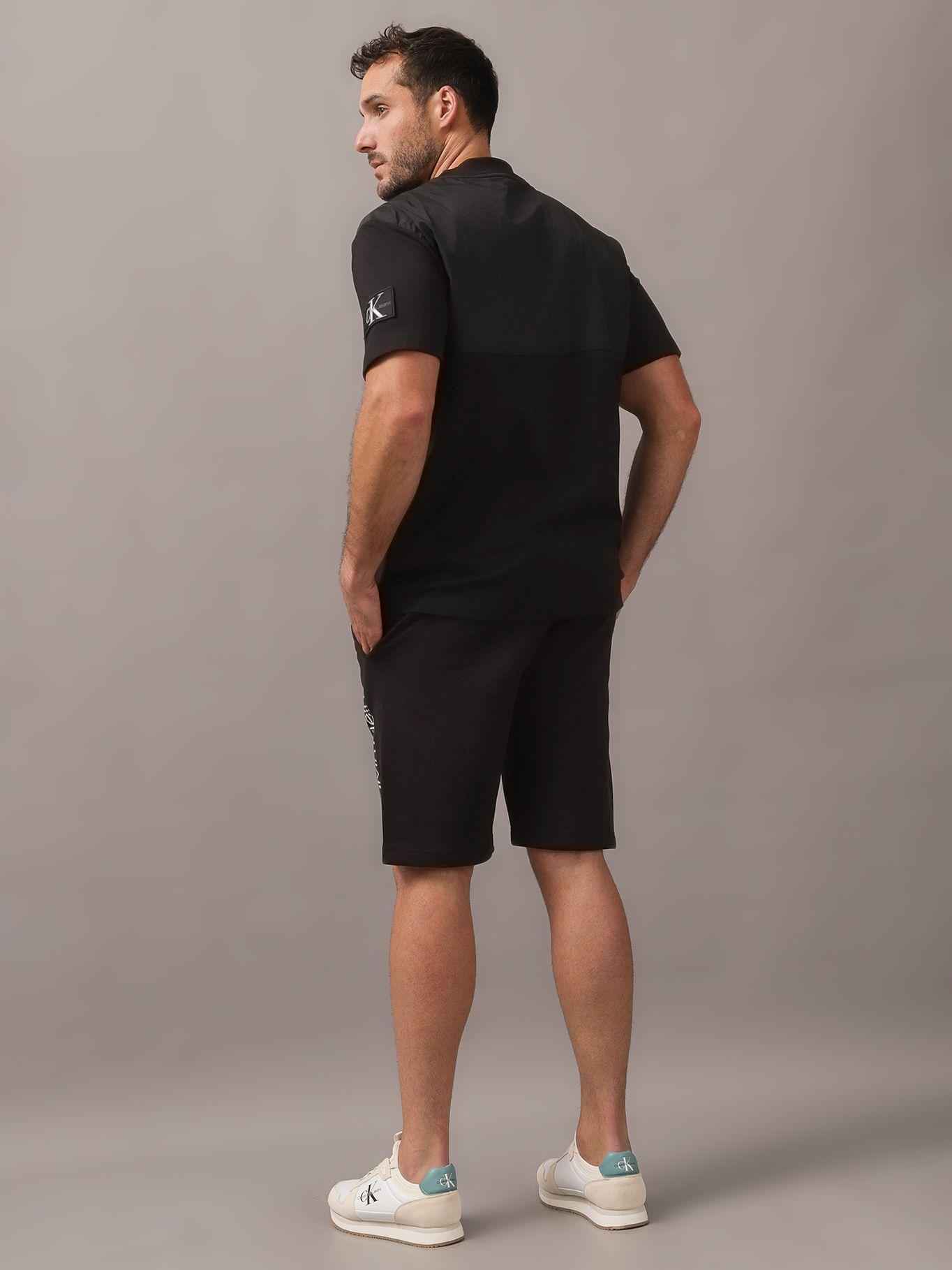 Polera Mix Media Negro Calvin Klein-2