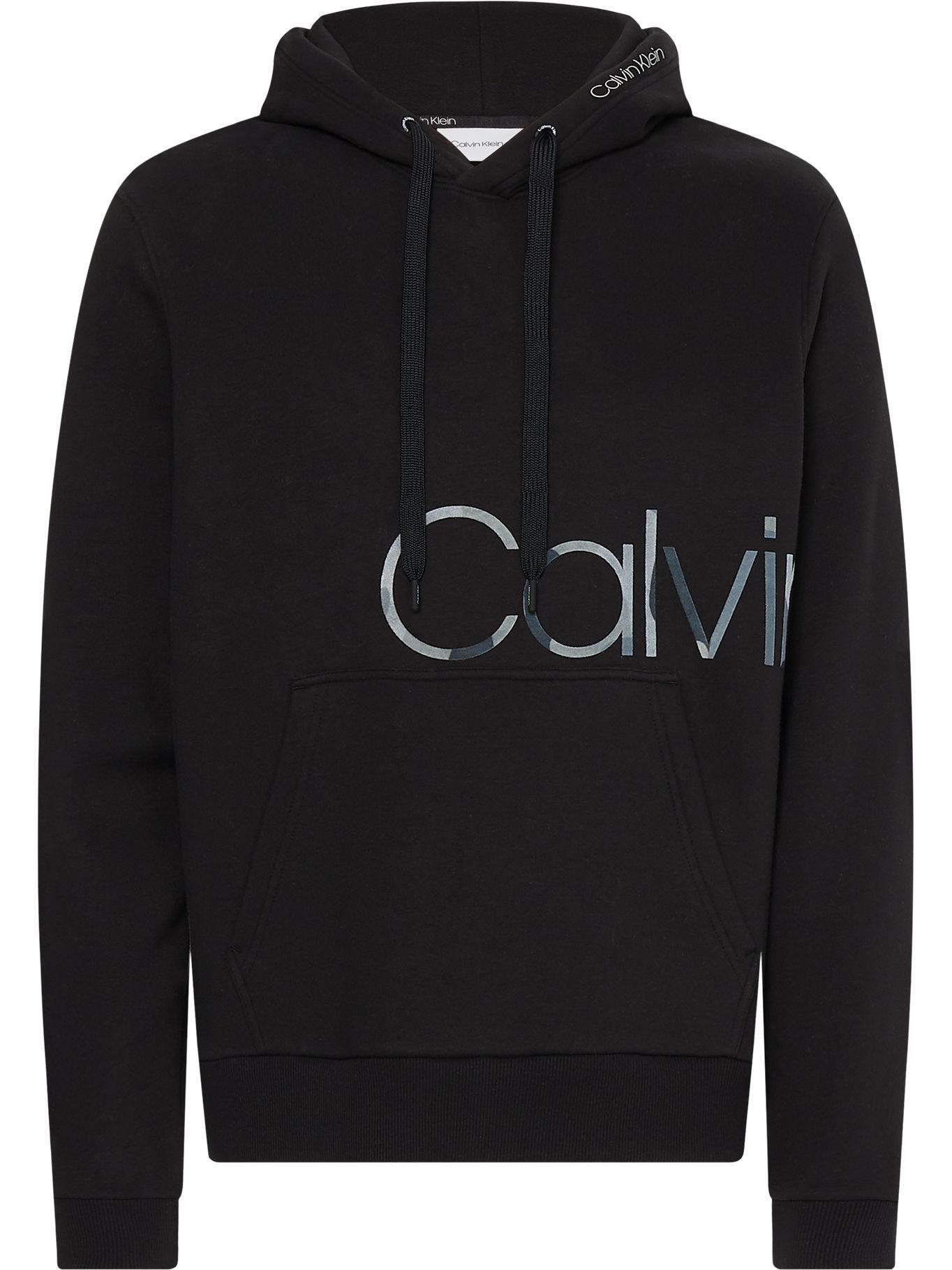 Hoodie R-Camouflage Negro Calvin Klein-0
