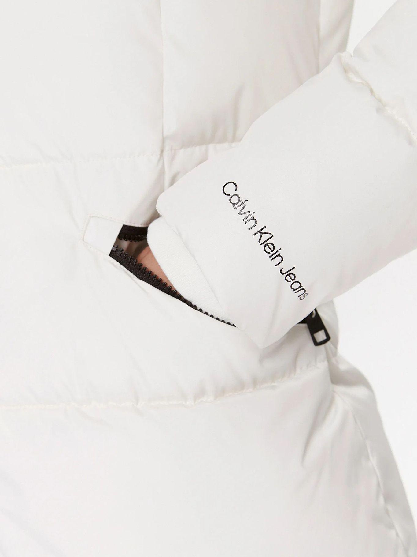 Parka Larga Faux Fur Blanco-6