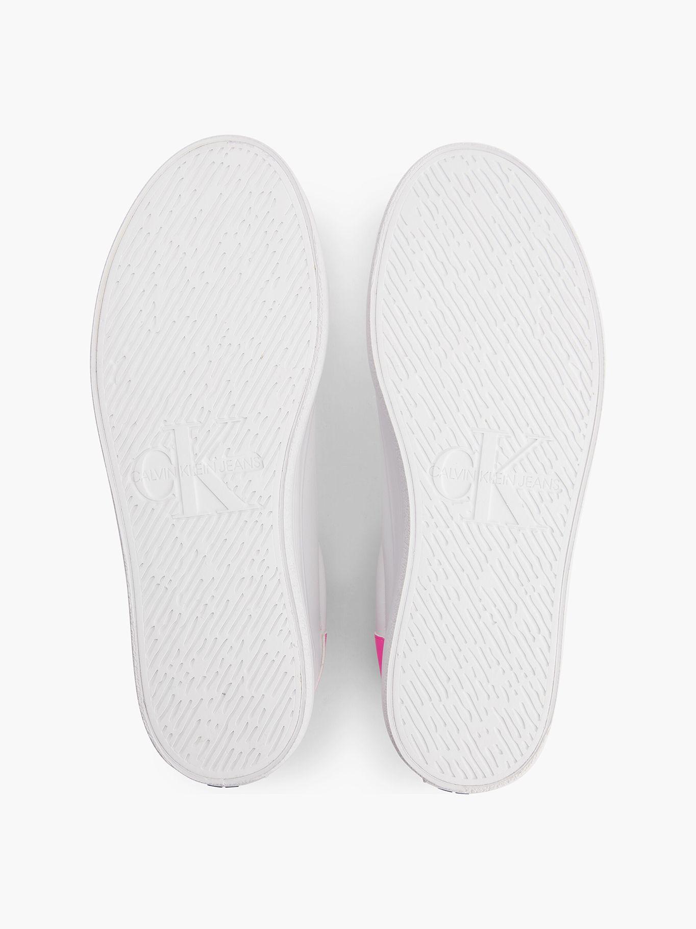 Zapatilla Flatform Blanco Calvin Klein-3