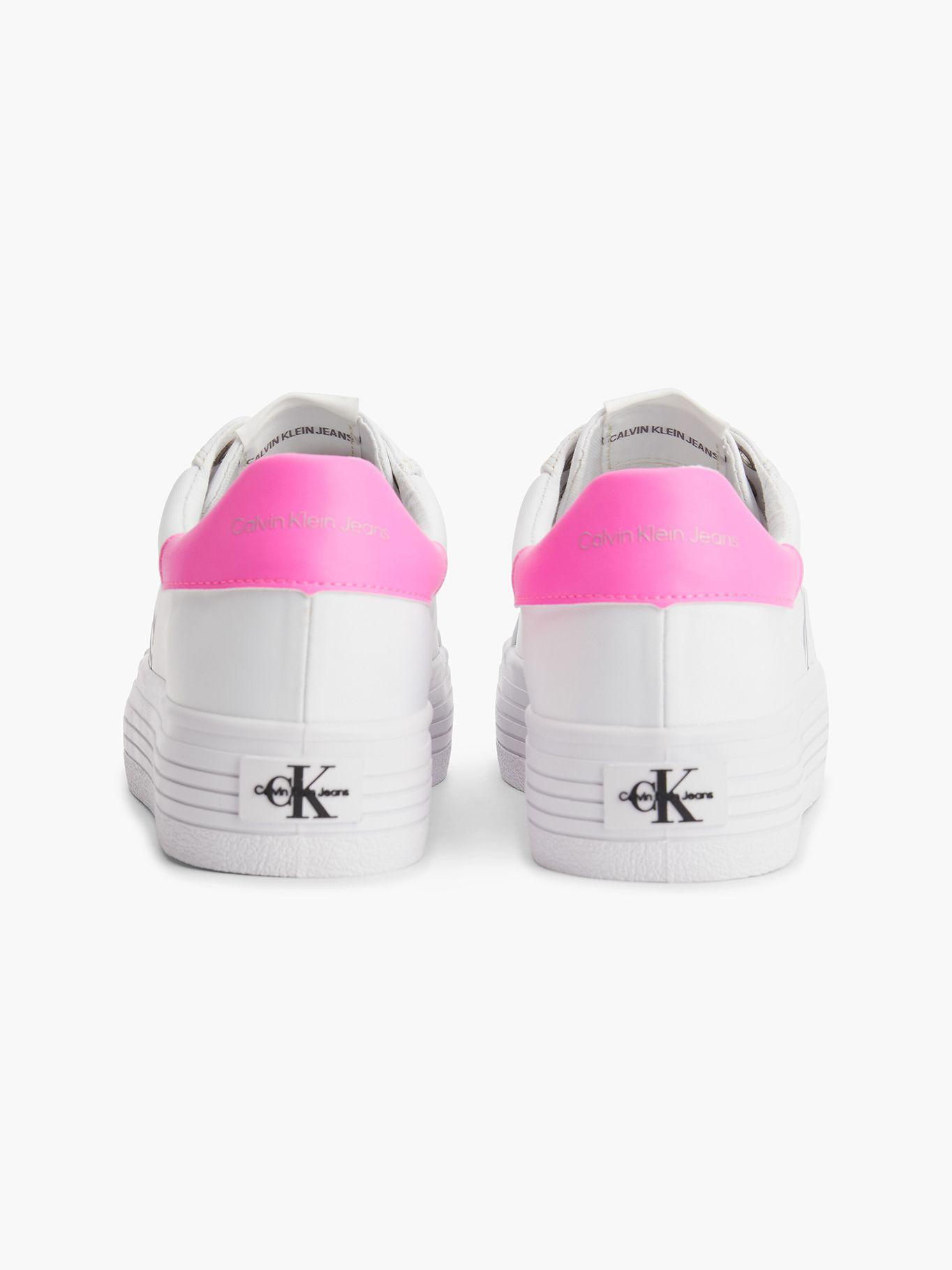 Zapatilla Flatform Blanco Calvin Klein-1