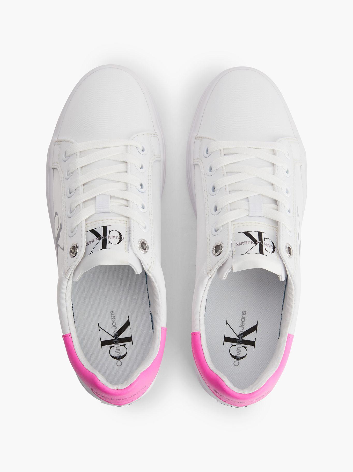 Zapatilla Flatform Blanco Calvin Klein-2