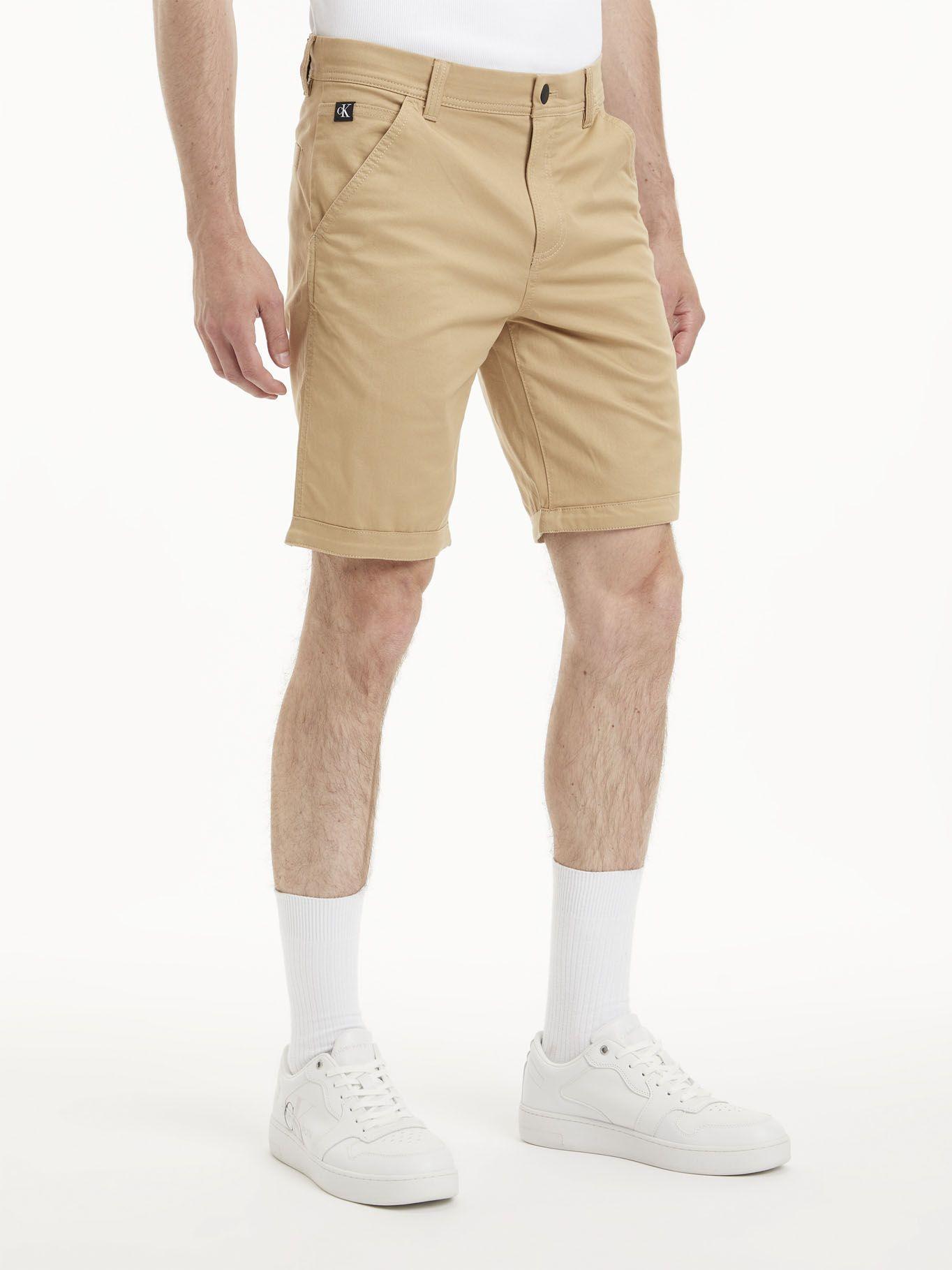 Pantalón chino corto Beige Calvin Klein-2