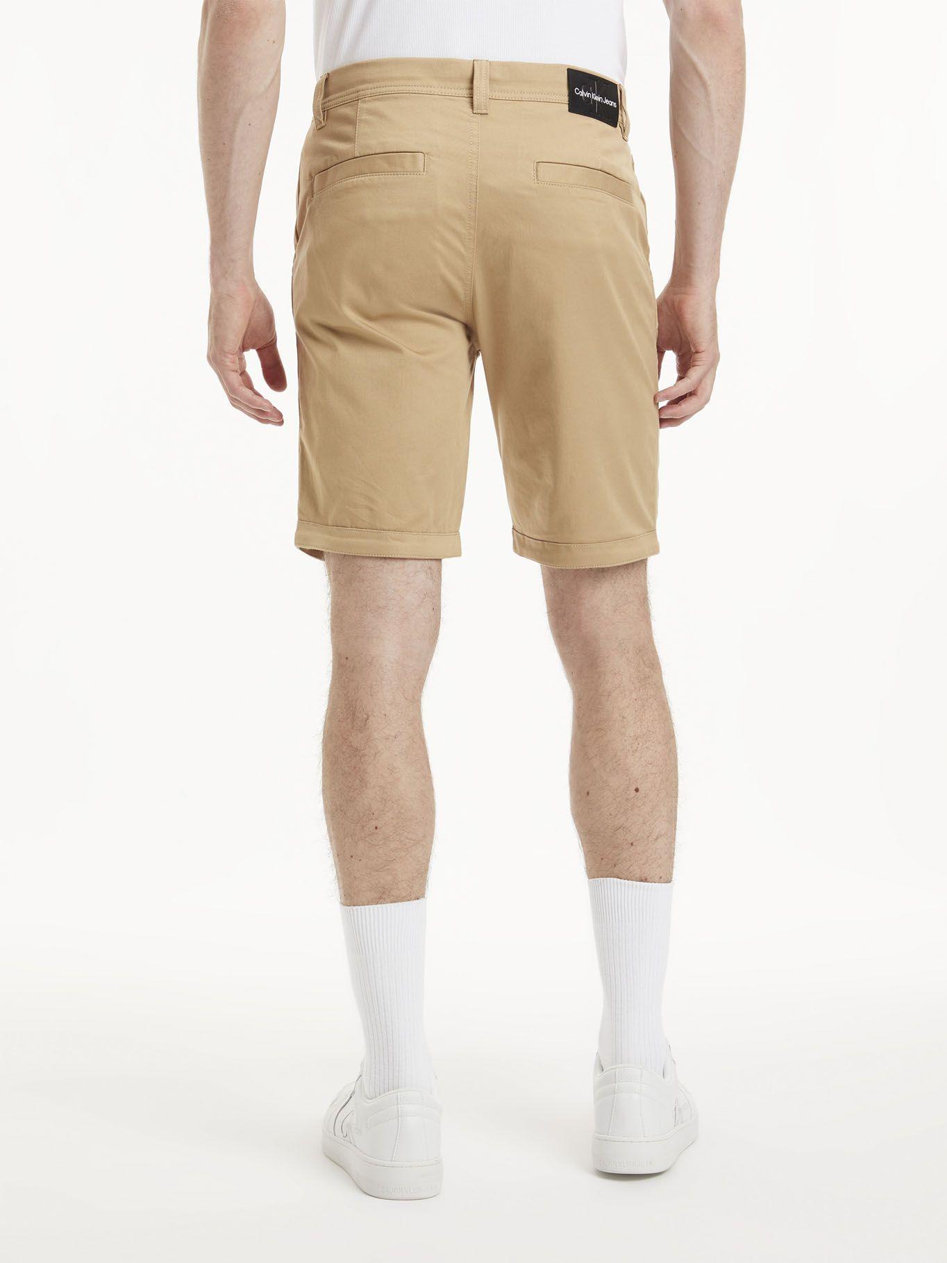 Pantalón chino corto Beige Calvin Klein-1