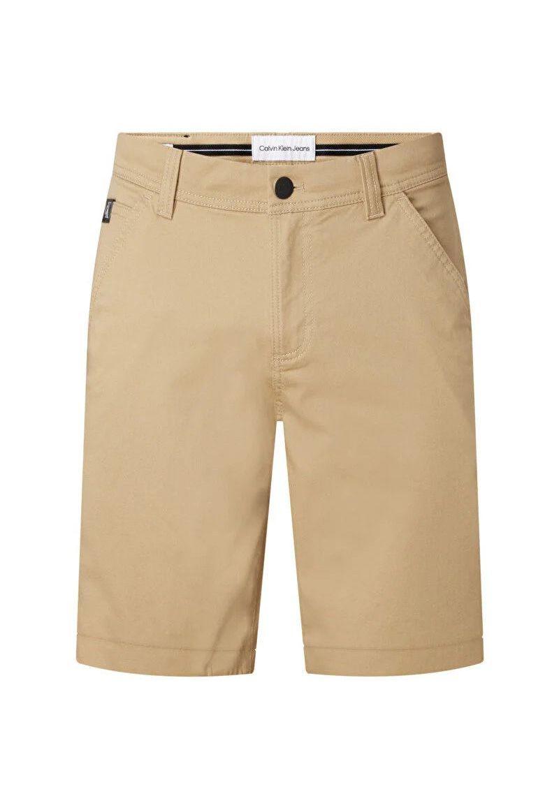 Pantalón chino corto Beige Calvin Klein-3