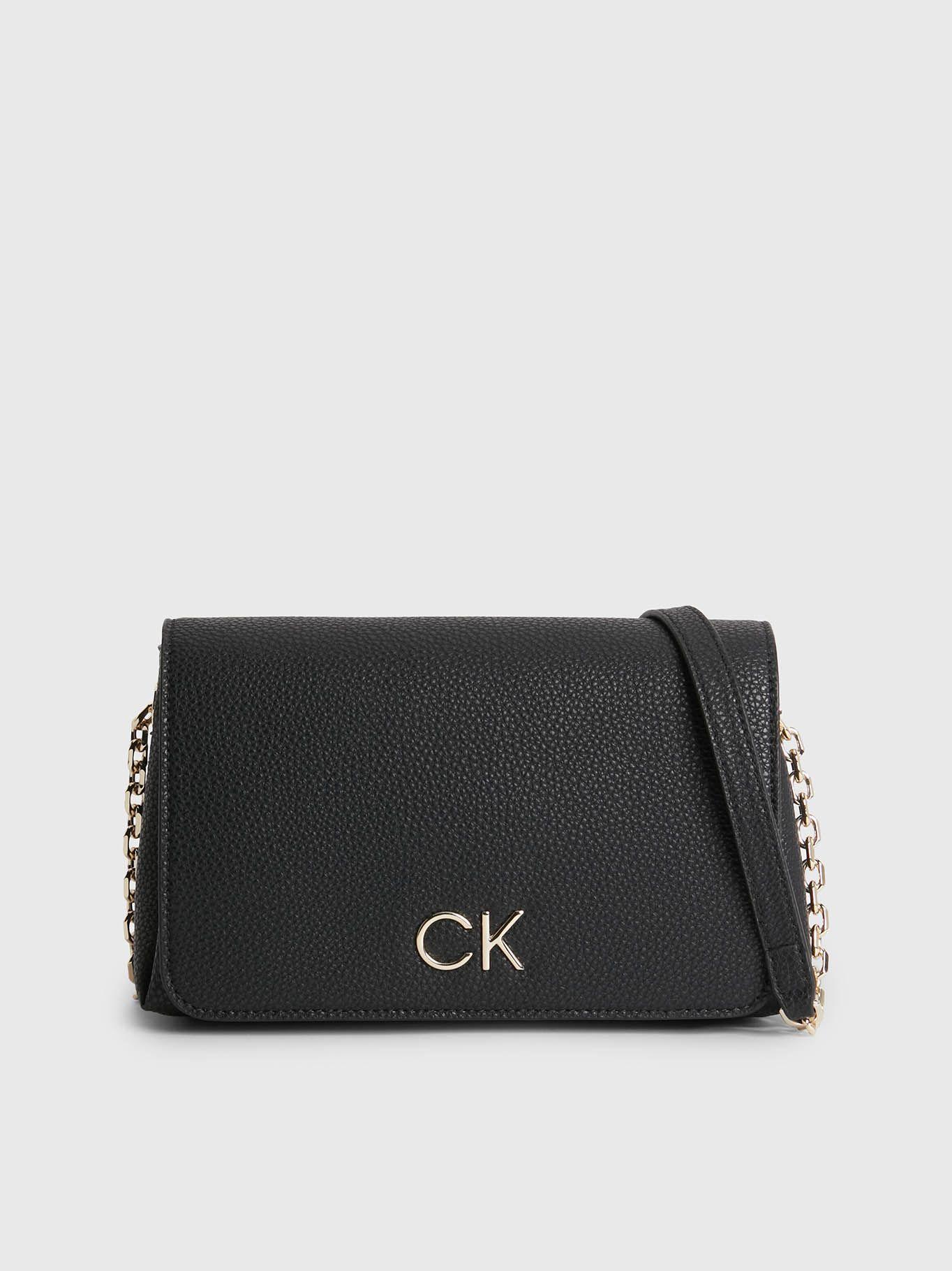 Bolso de hombro reciclado Negro Calvin Klein-0