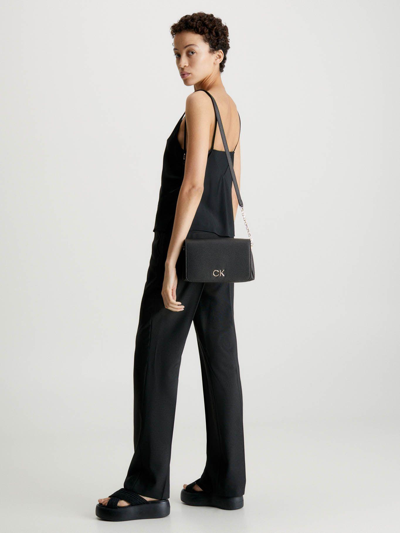 Bolso de hombro reciclado Negro Calvin Klein-2