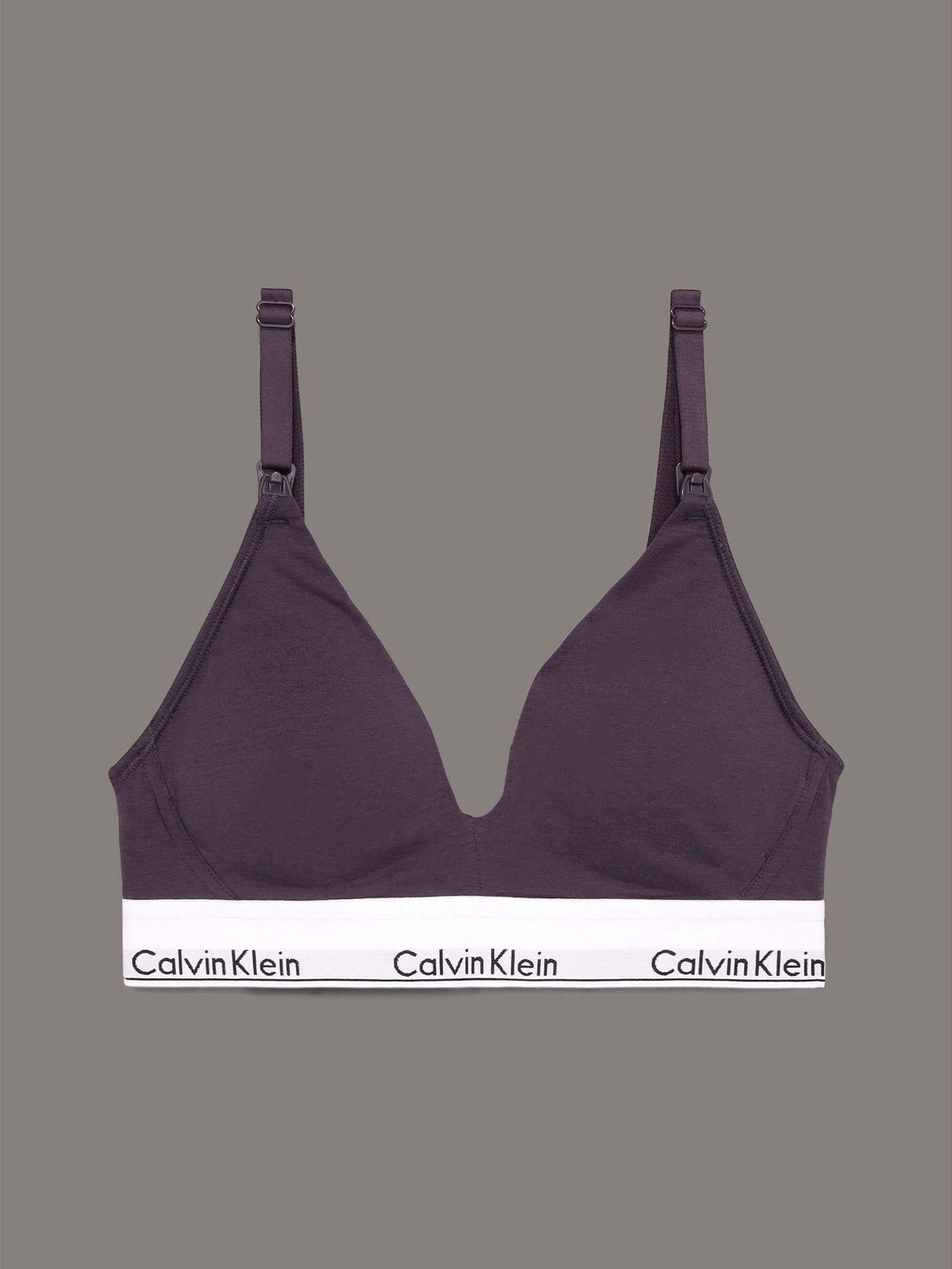 Bralette maternidad - modern cotton Morado Calvin Klein-4