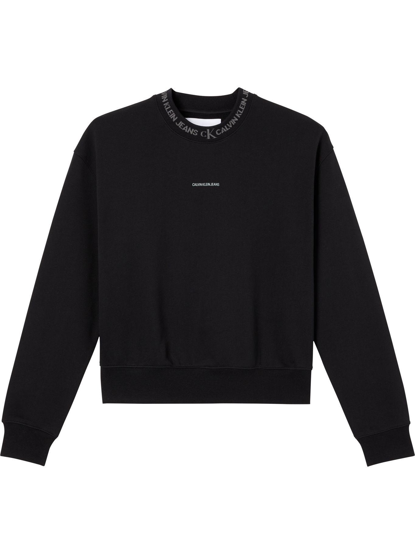 Polerón Trim Negro Calvin Klein-0