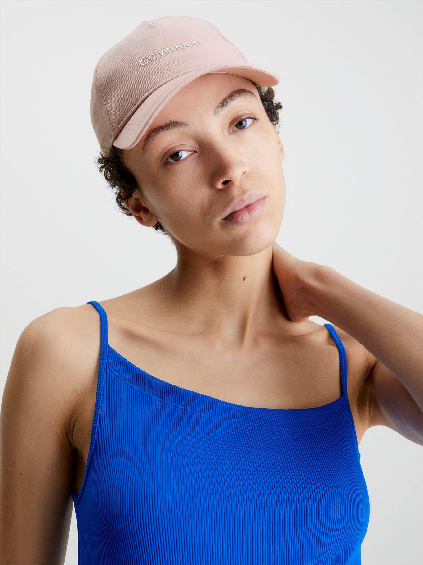Gorra de algodón orgánico Rosado Calvin Klein K60K610525-TQP-2