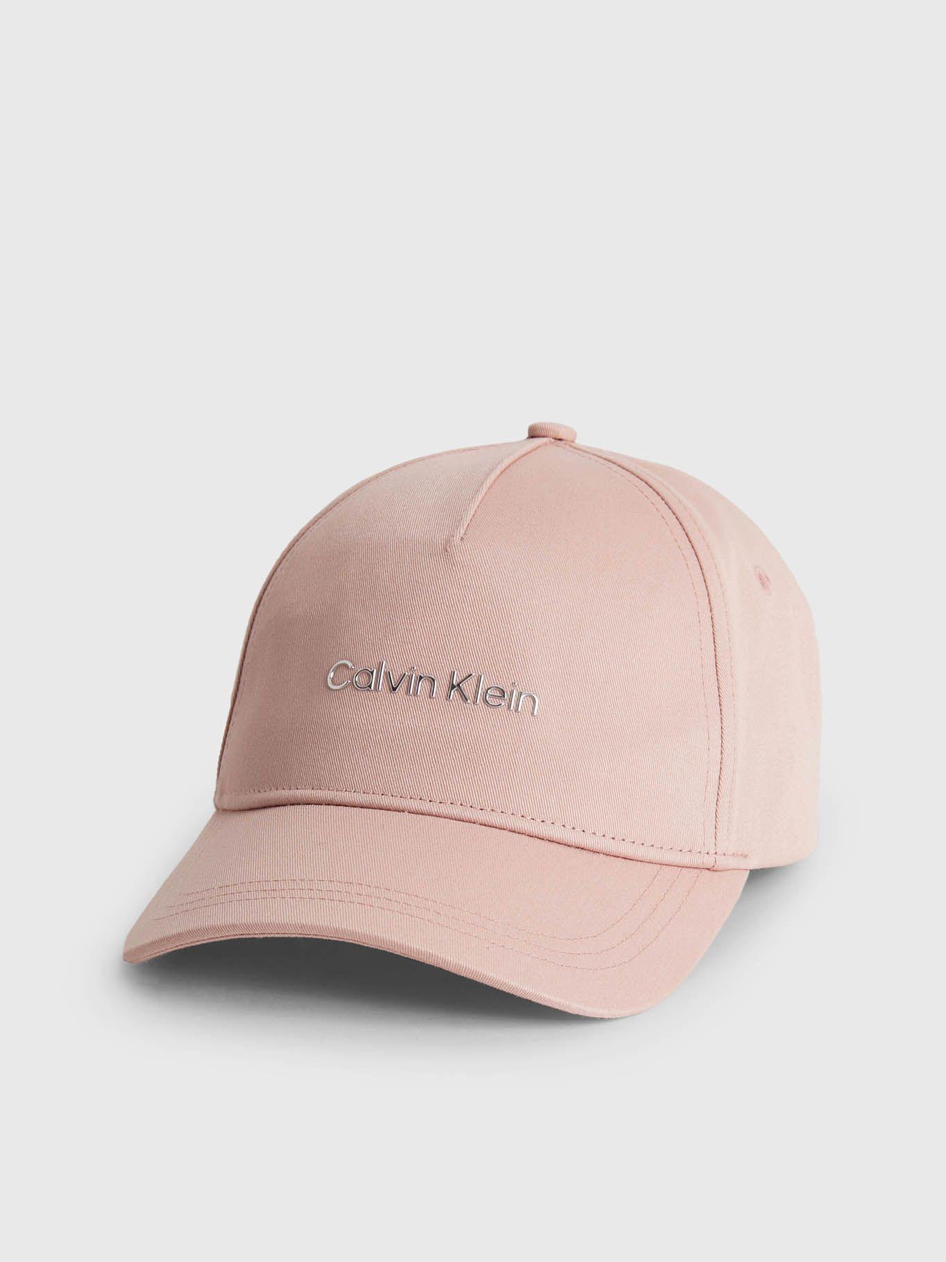 Gorra de algodón orgánico Rosado Calvin Klein K60K610525-TQP-0