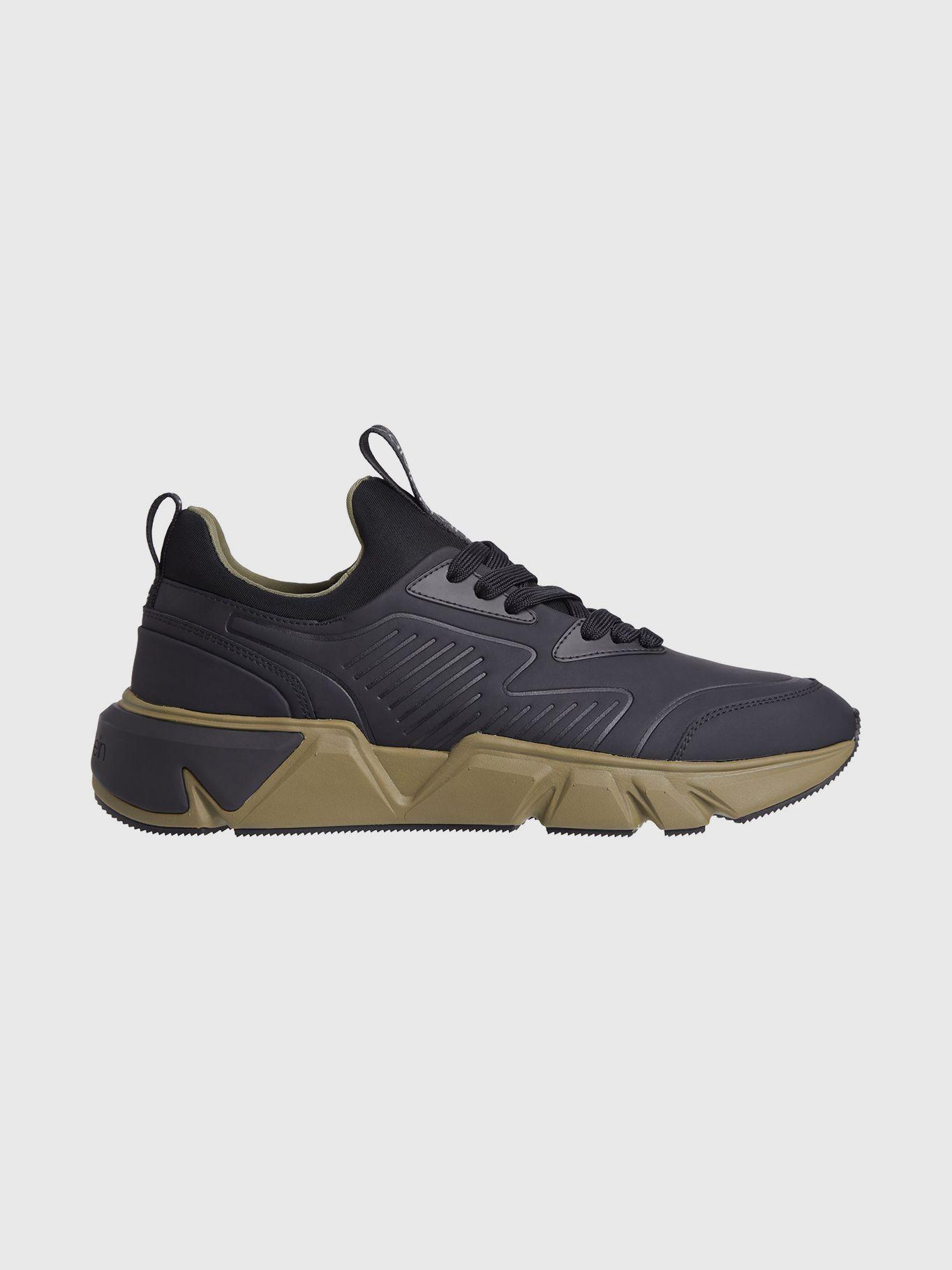 Zapatilla Lace de Cuero Low Top Up Negro Calvin Klein-4