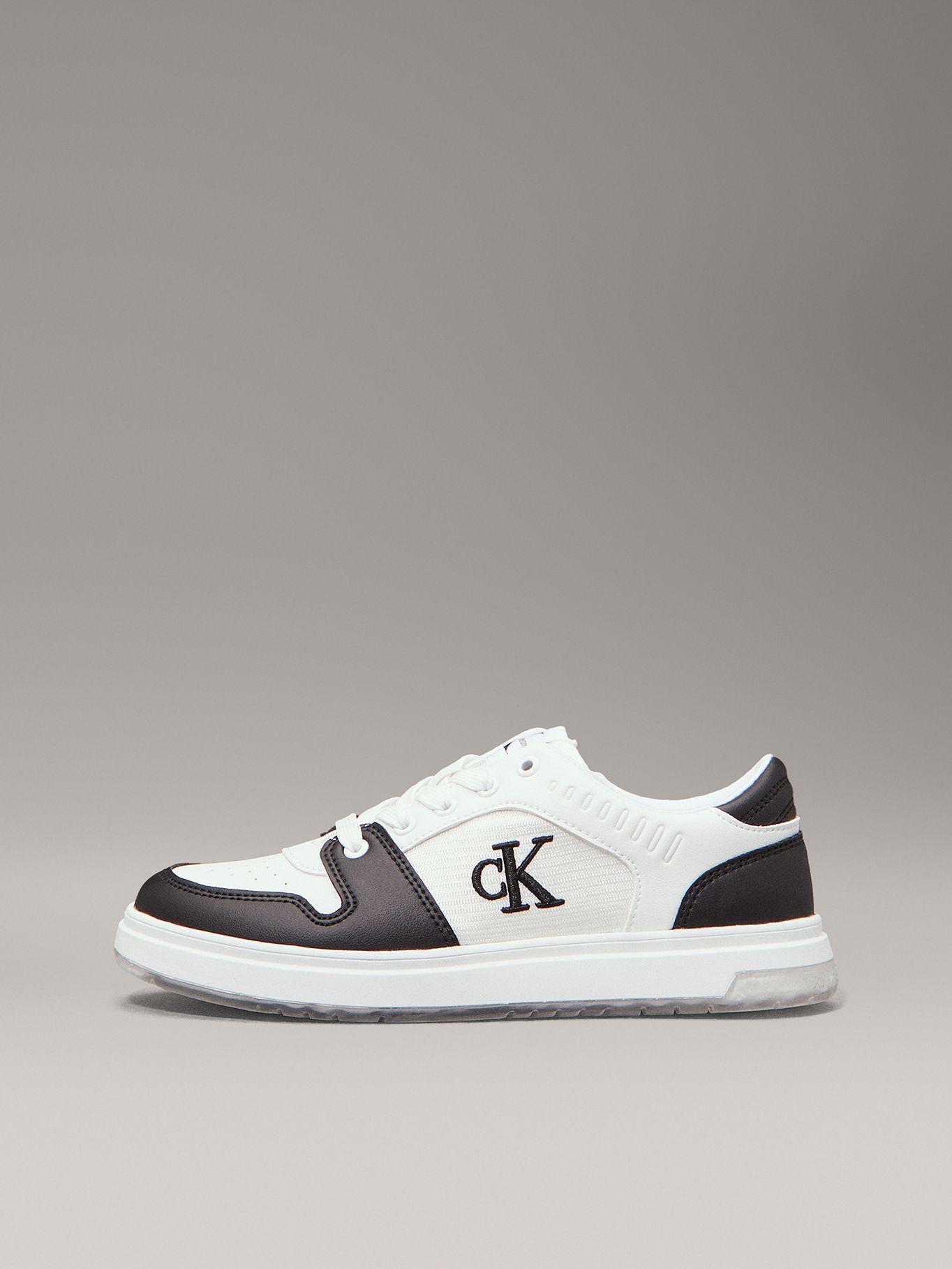 Zapatillas Niño con Monogram Negro Calvin Klein-5