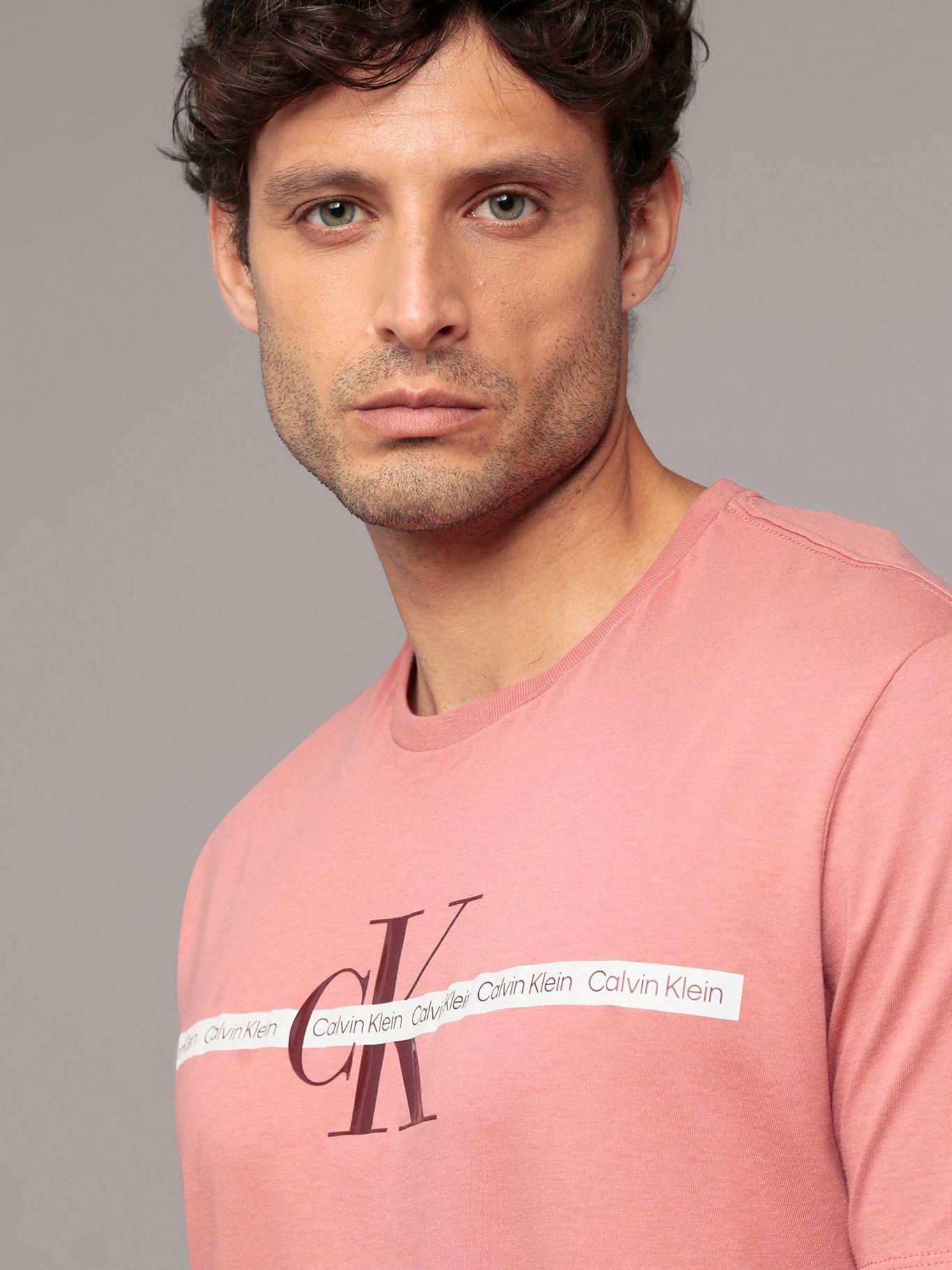 Polera Repeat Layered Rosado Calvin Klein-4