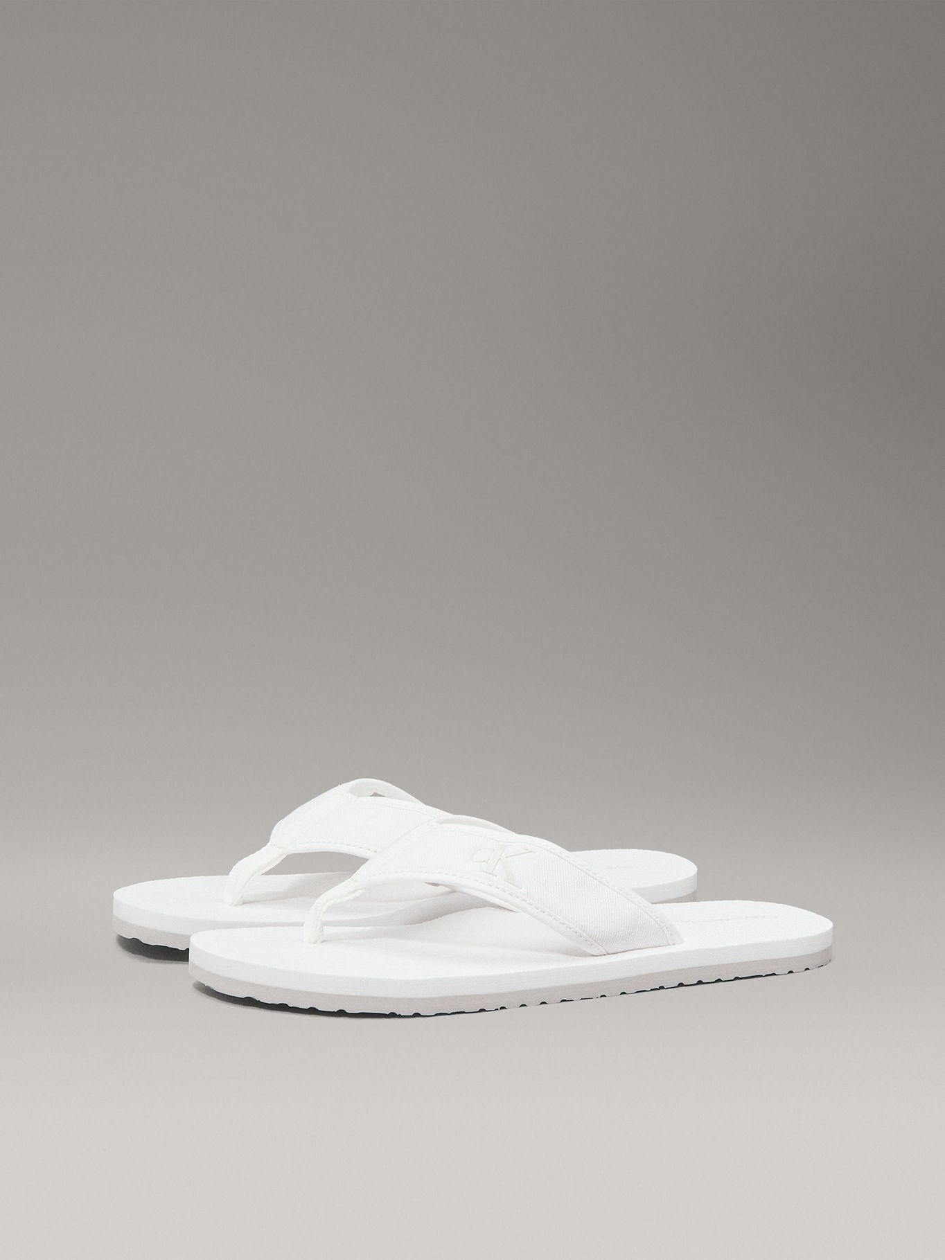 Sandalias de Lona Blanco Calvin Klein-0