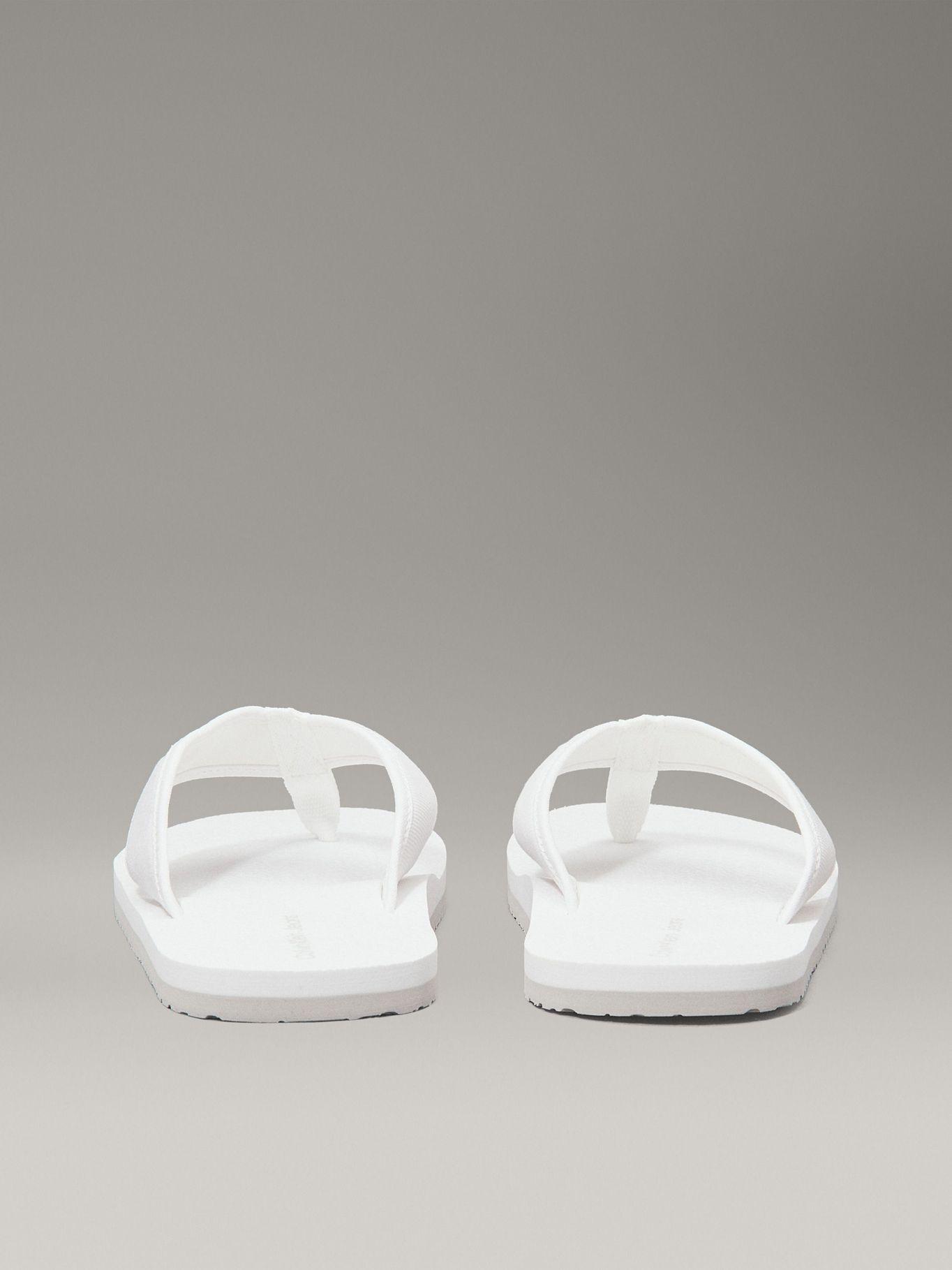 Sandalias de Lona Blanco Calvin Klein-1
