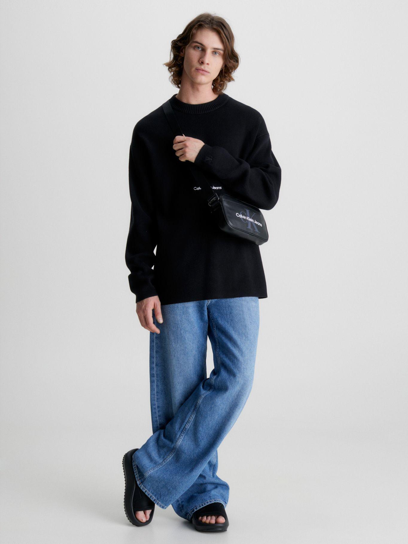 Bandolera Monogram Soft Camera Negro-4