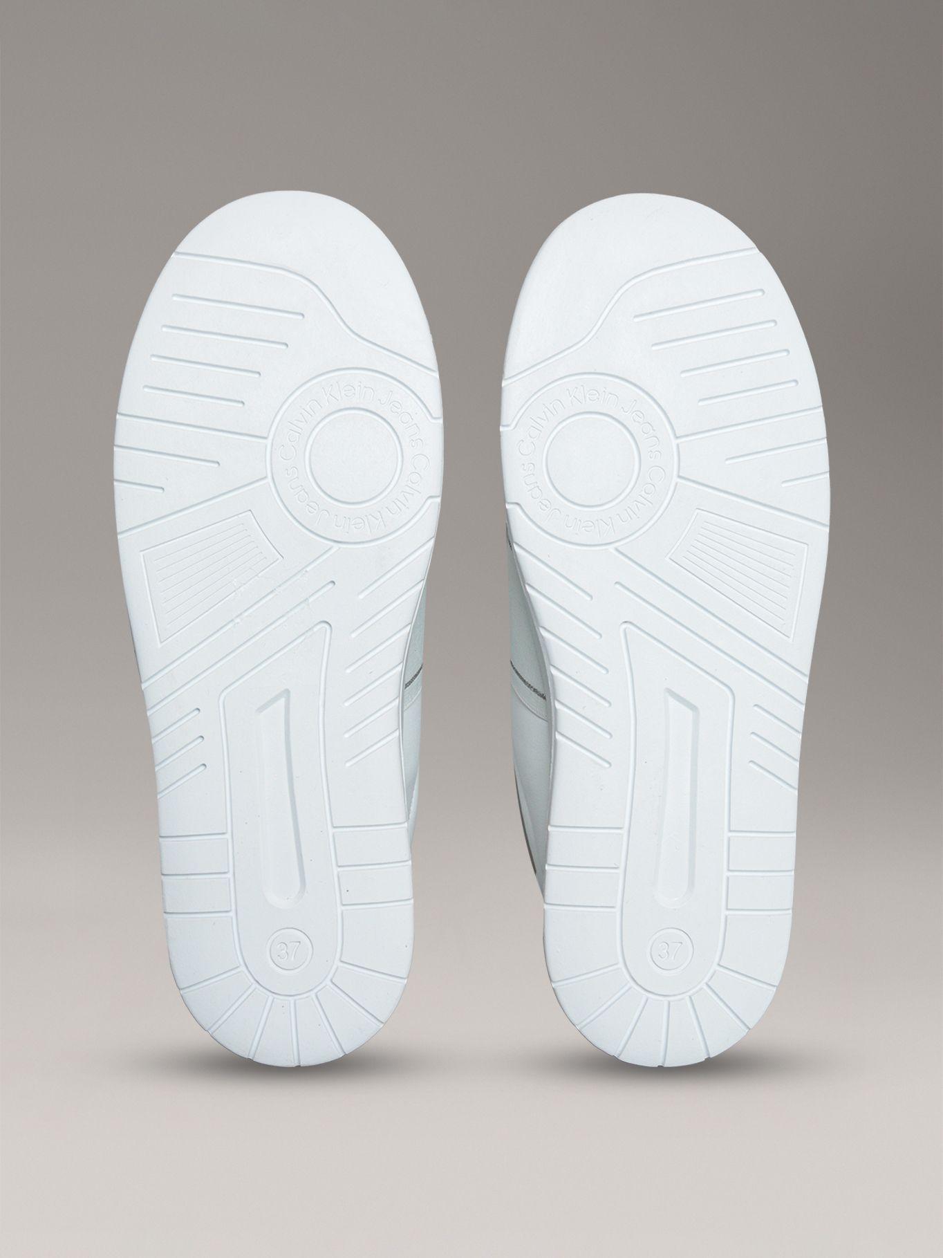 Zapatillas Niña con Banda Elástica Blanco Calvin Klein-3