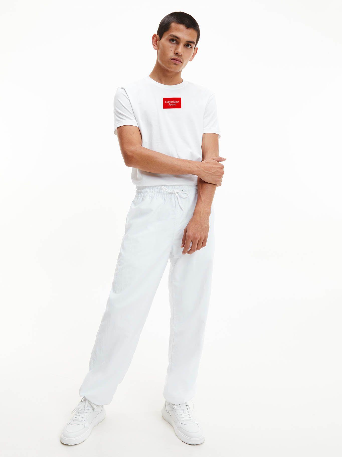 Camiseta con logo Blanco Calvin Klein J30J322510-YAF-1
