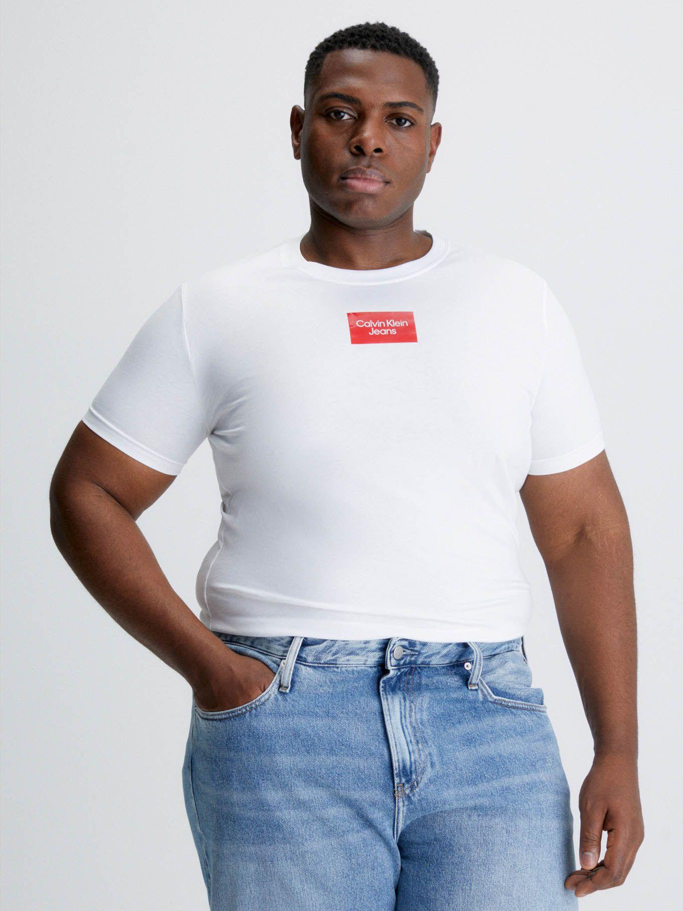 Camiseta con logo Blanco Calvin Klein J30J322510-YAF-4