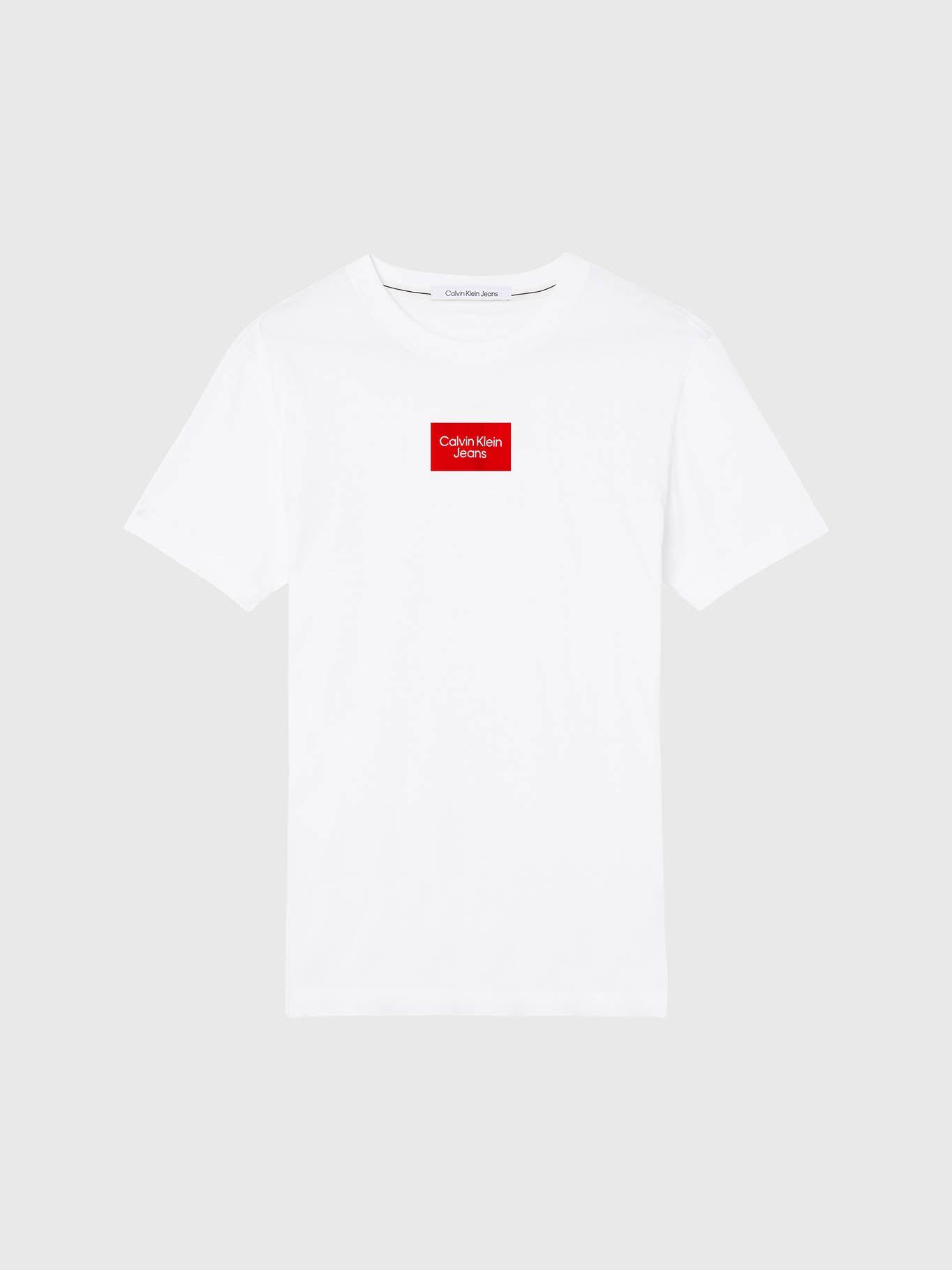 Camiseta con logo Blanco Calvin Klein J30J322510-YAF-5