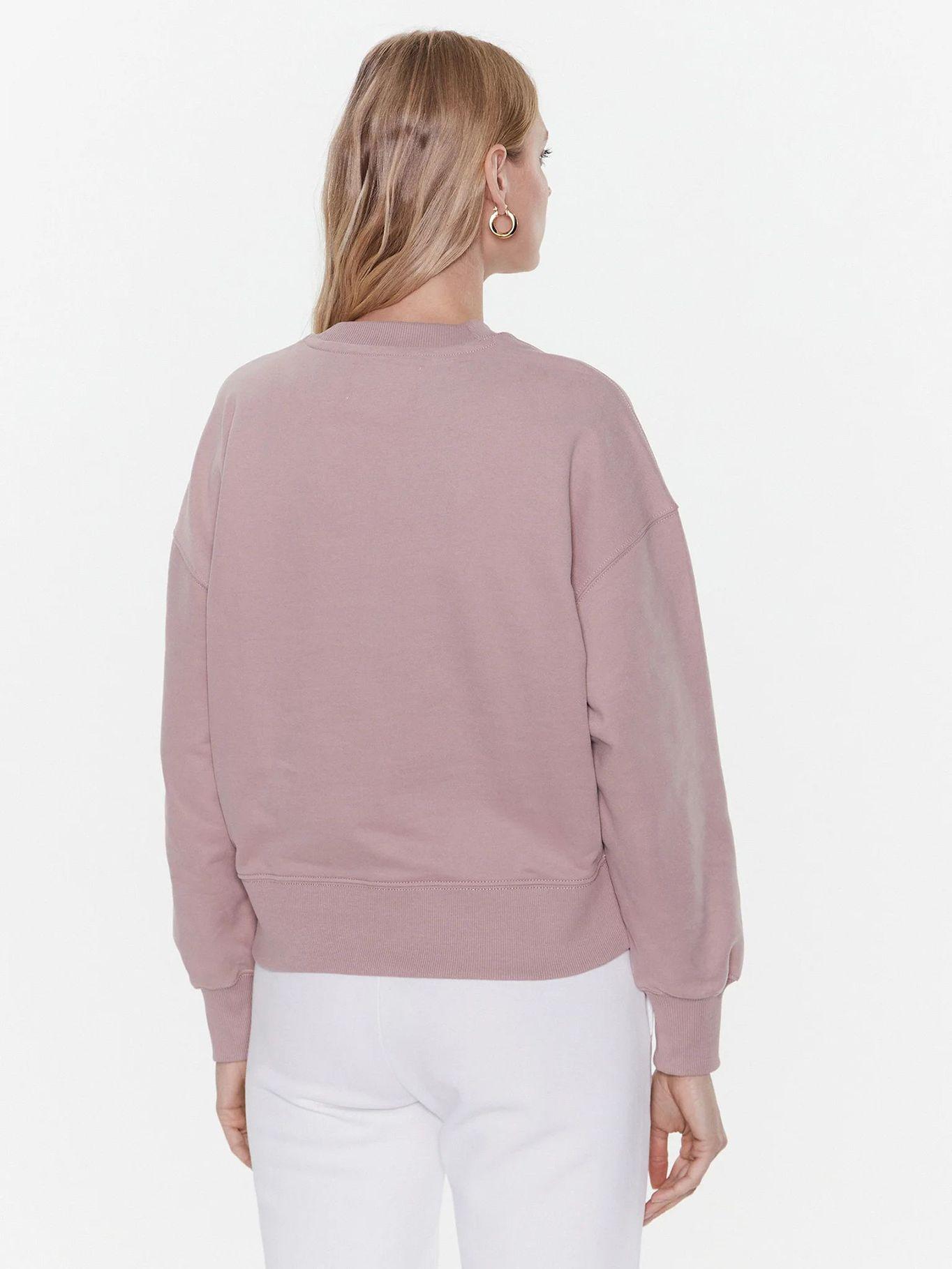Sudadera con logo Rosado Calvin Klein-2