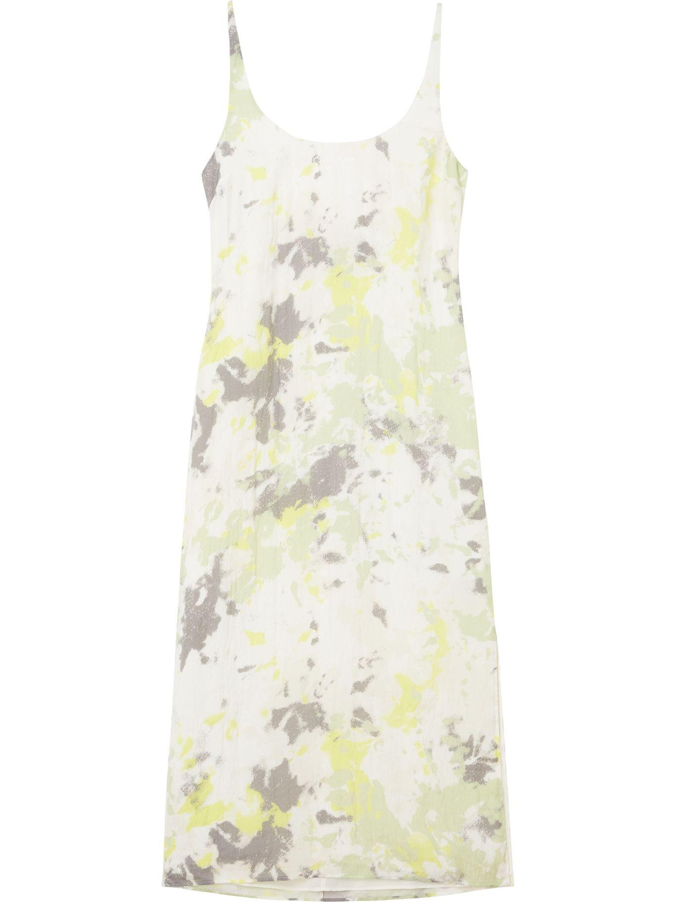Vestido Maxi Glazed Blanco Calvin Klein-3