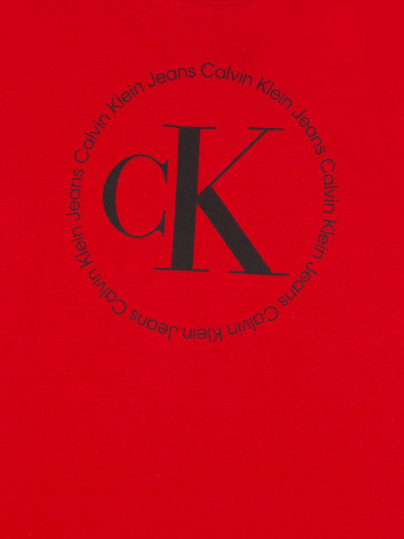 Polera Niño Roundabout Rojo Calvin Klein-3