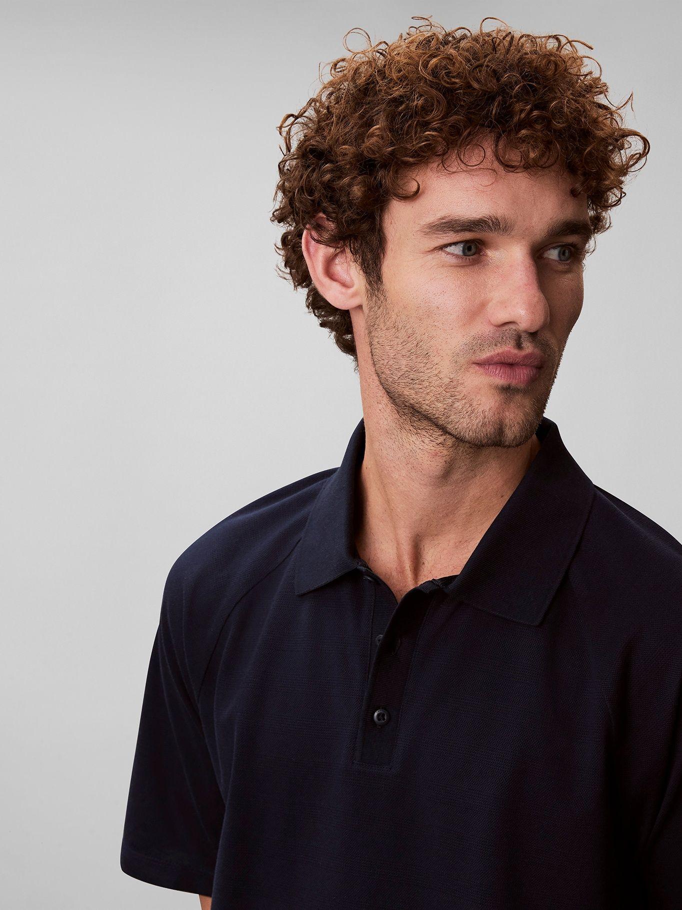 Polo Easy Bar Jacquard Azul Calvin Klein-4