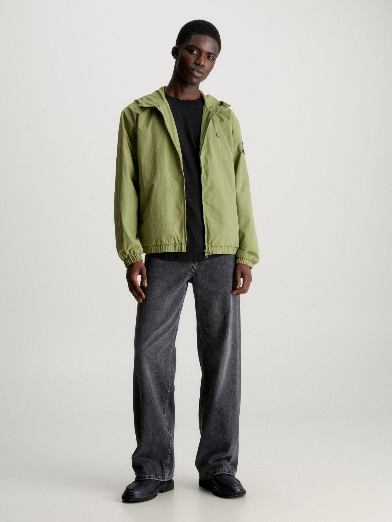 Cortaviento Relaxed LN9 Verde Calvin Klein-1