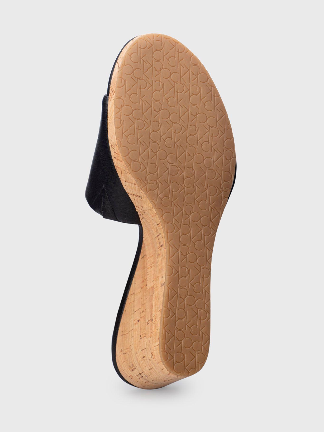 Sandalia Beanka Cork Negro Calvin Klein-3