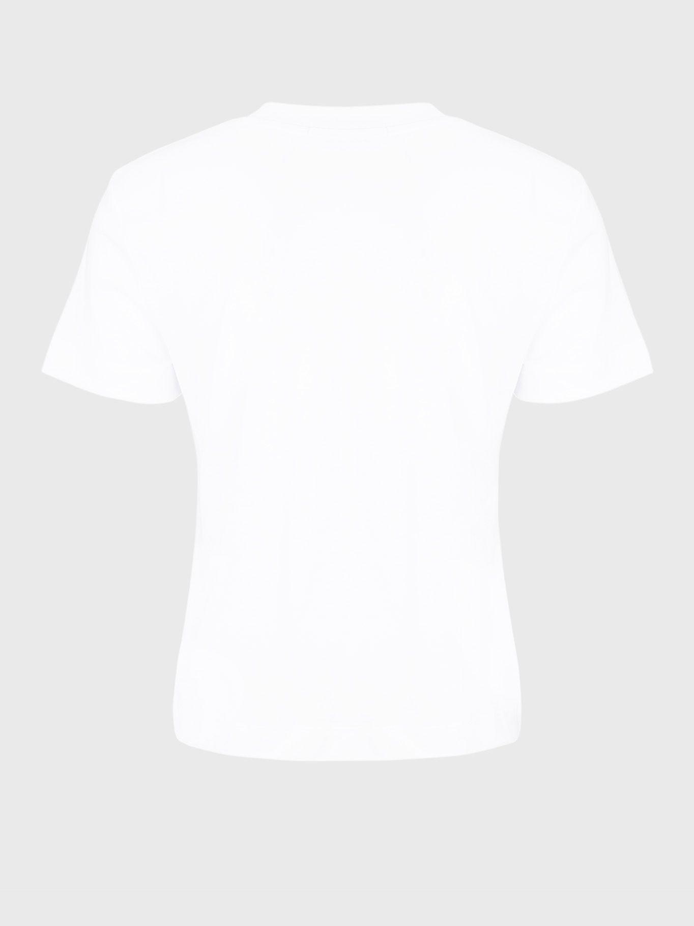 Polera Shrunken Blanco 713 Calvin Klein-1