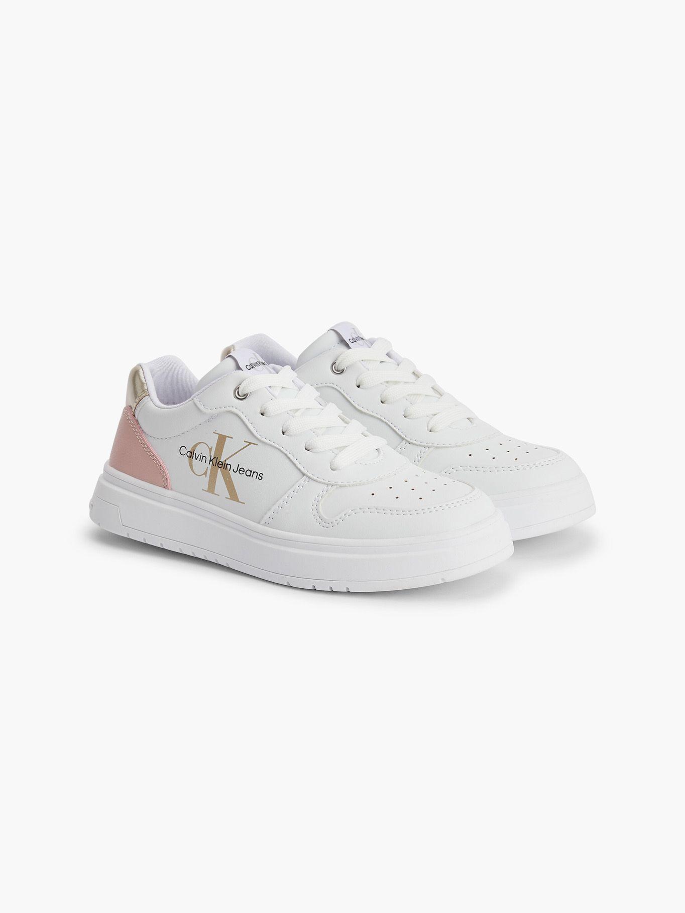 Zapatilla Low Cut Lace-Up Whit Blanco Calvin Klein-0