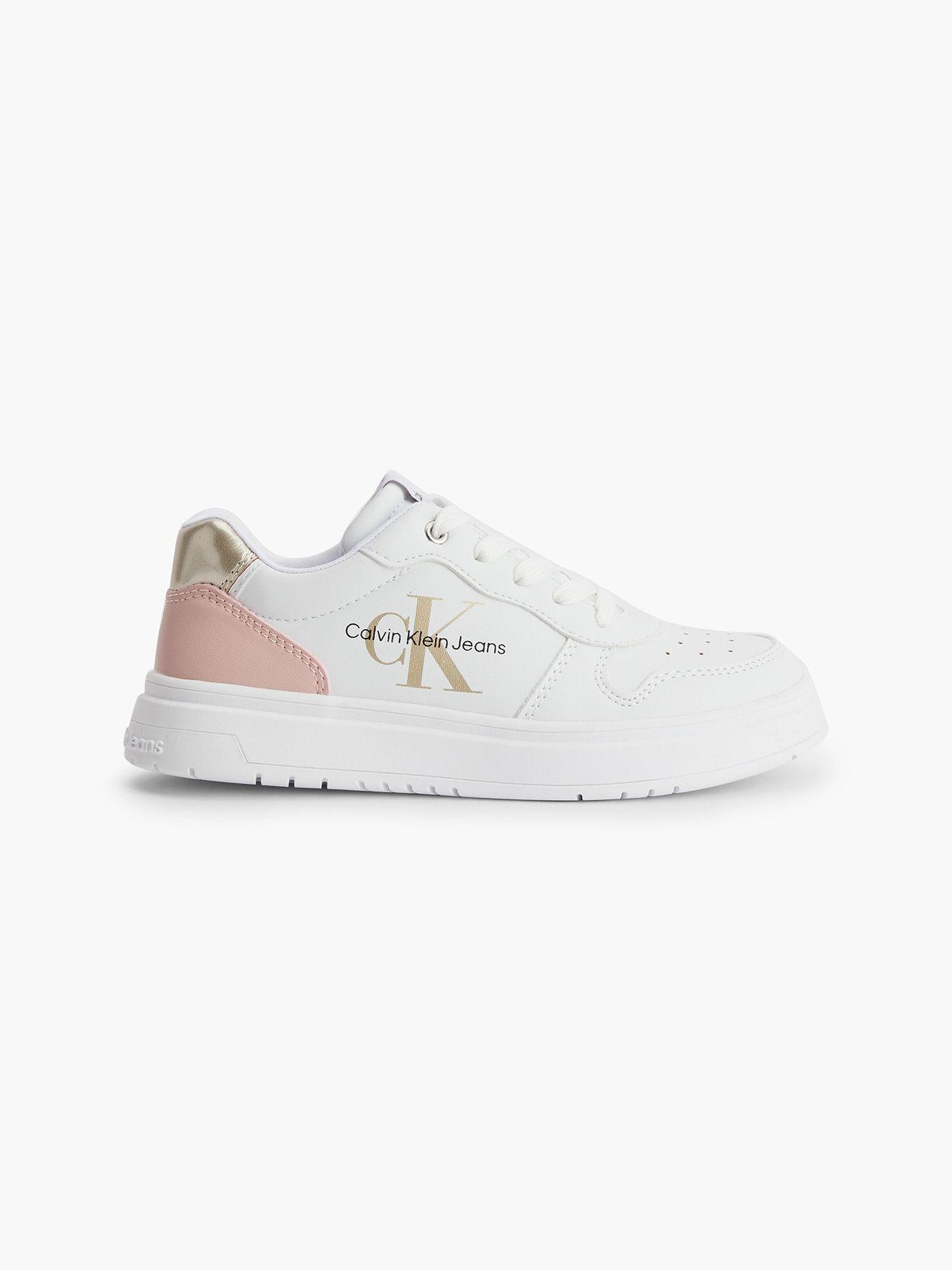 Zapatilla Low Cut Lace-Up Whit Blanco Calvin Klein-4