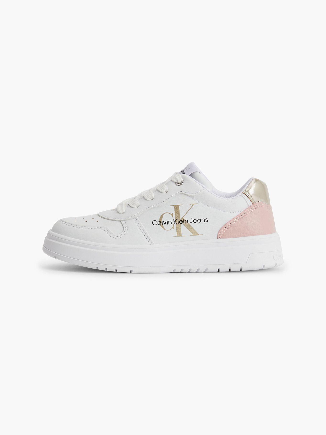 Zapatilla Low Cut Lace-Up Whit Blanco Calvin Klein-5