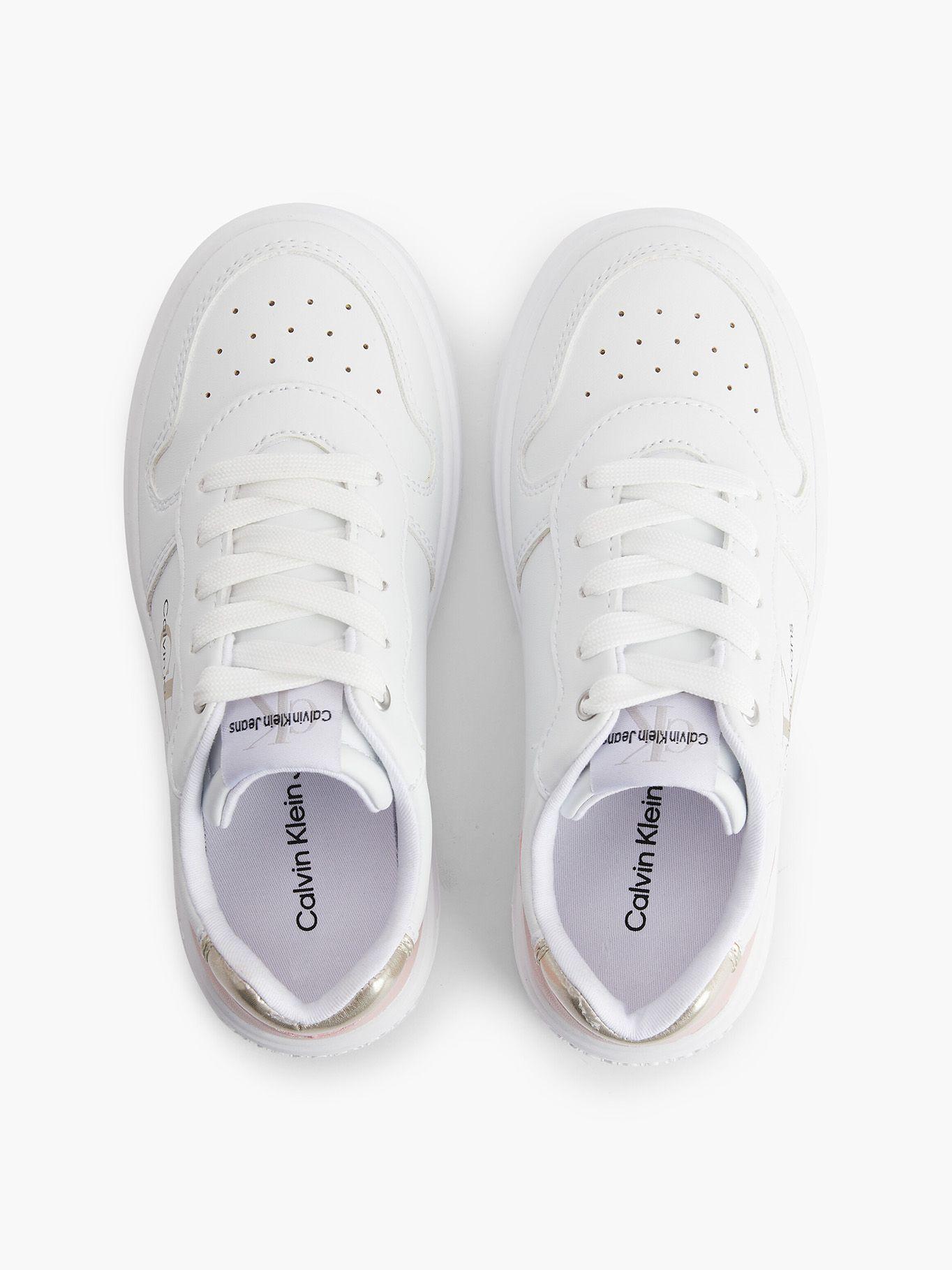 Zapatilla Low Cut Lace-Up Whit Blanco Calvin Klein-2