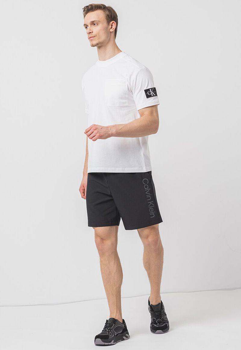 Polera Mix Media Blanco Calvin Klein-3